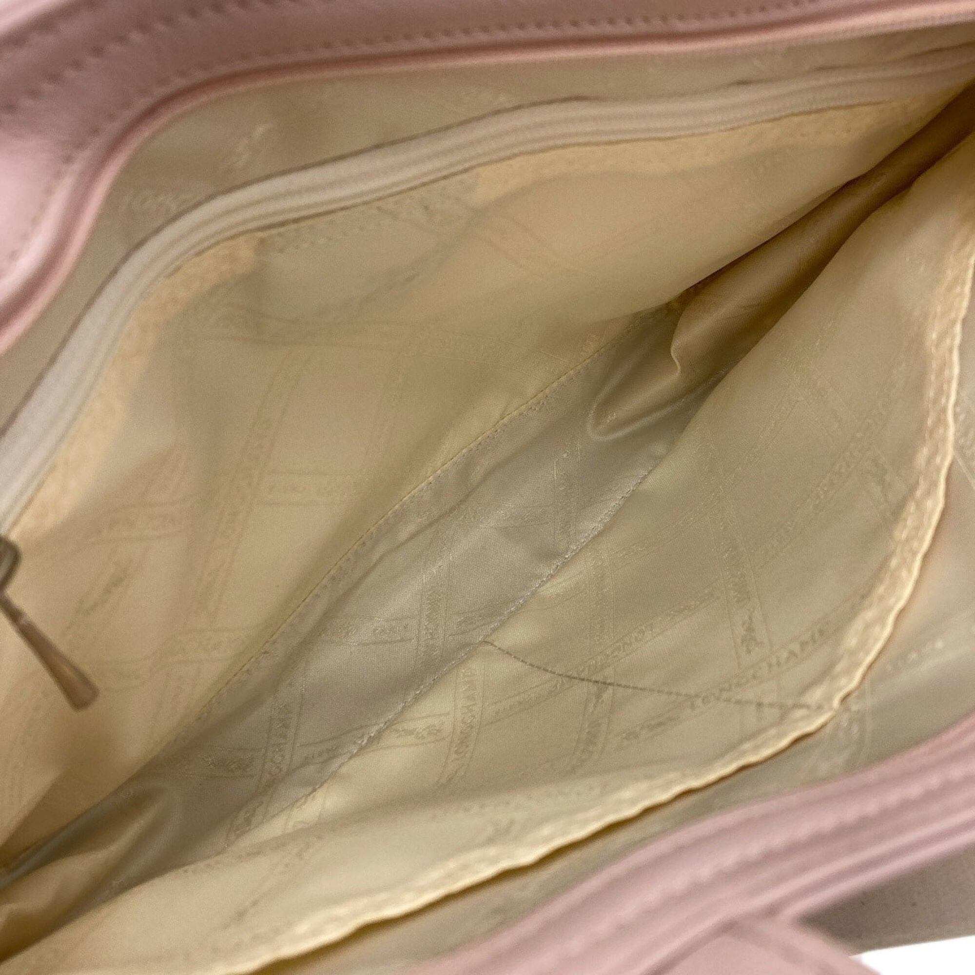 Longchamp Pink Leather Handbag (Pre-Owned)