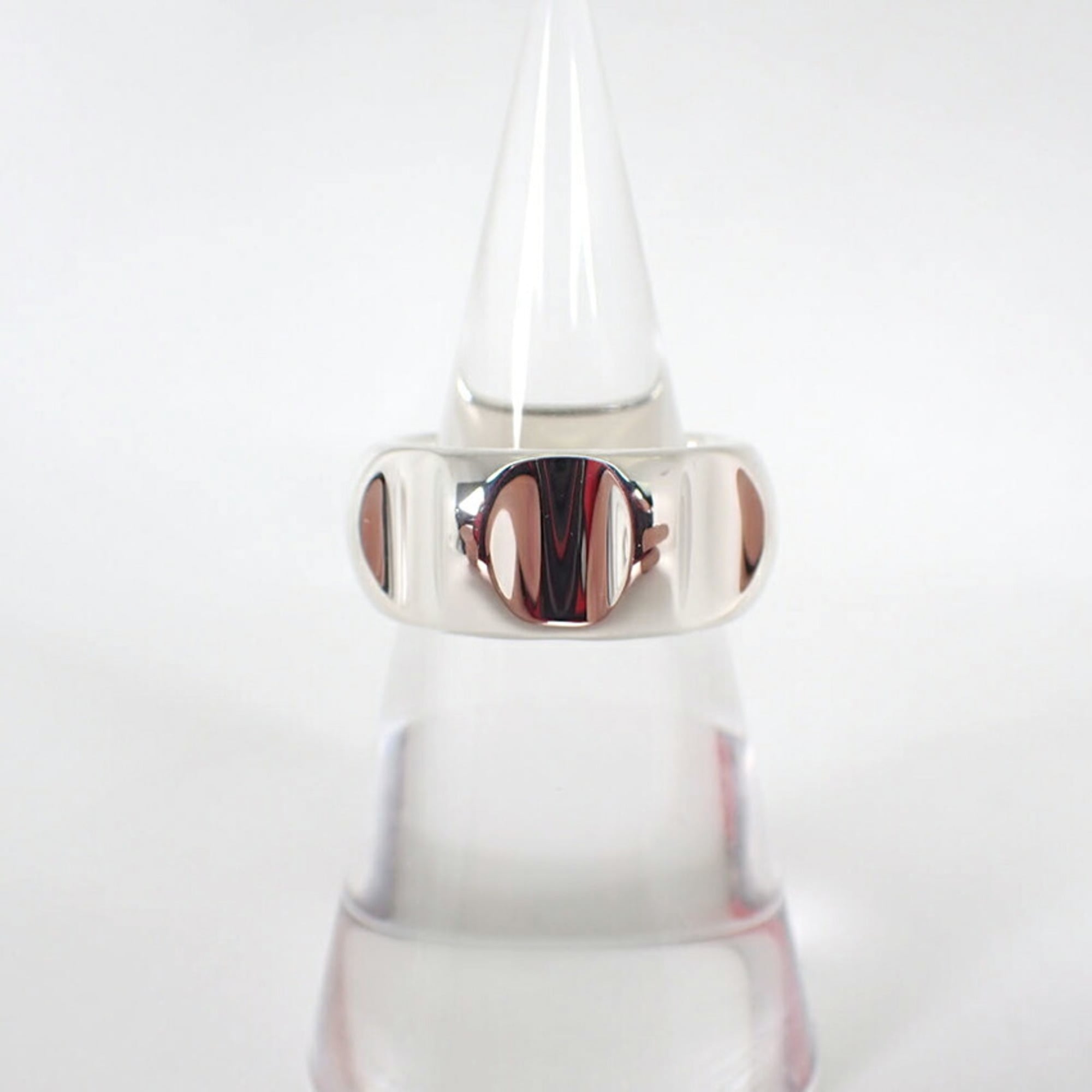 Tiffany Sterling Silver 925 Band Ring (Pre-Owned)