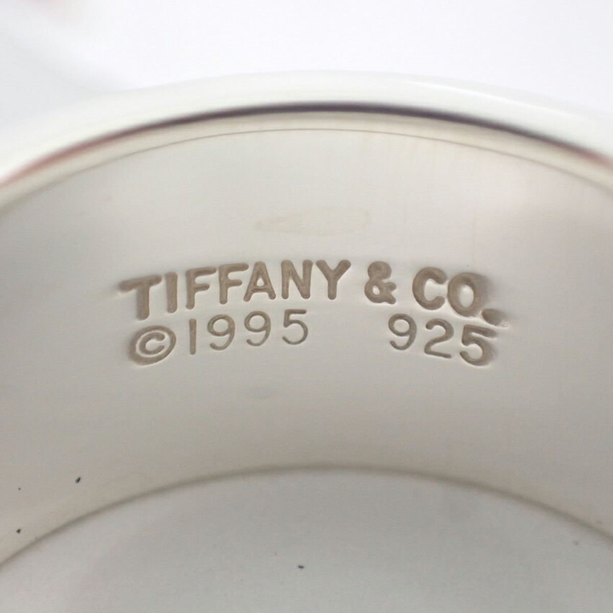 Tiffany Sterling Silver 925 Band Ring (Pre-Owned)