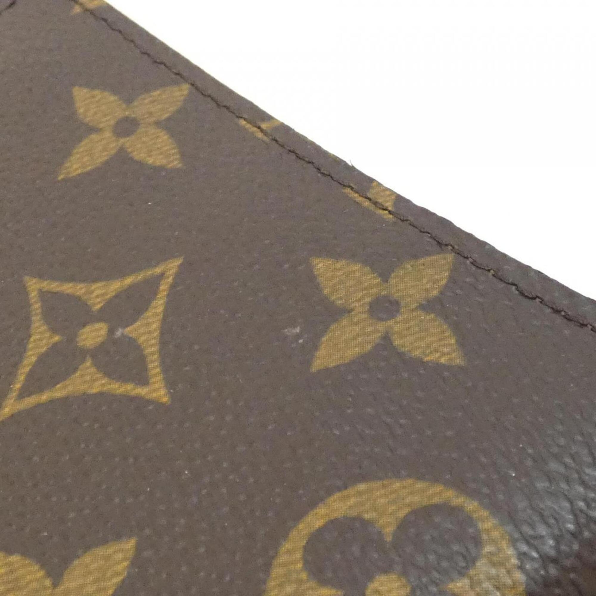 Louis Vuitton Marron Coated Canvas (Pre-Owned)