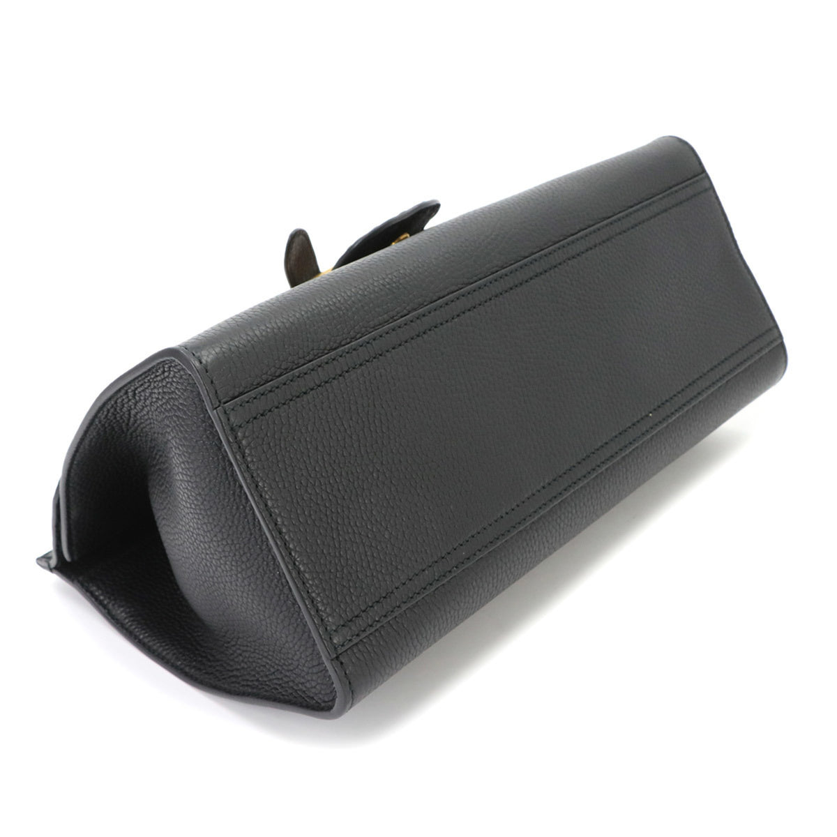 Gucci Black Leather Handbag (Pre-Owned)