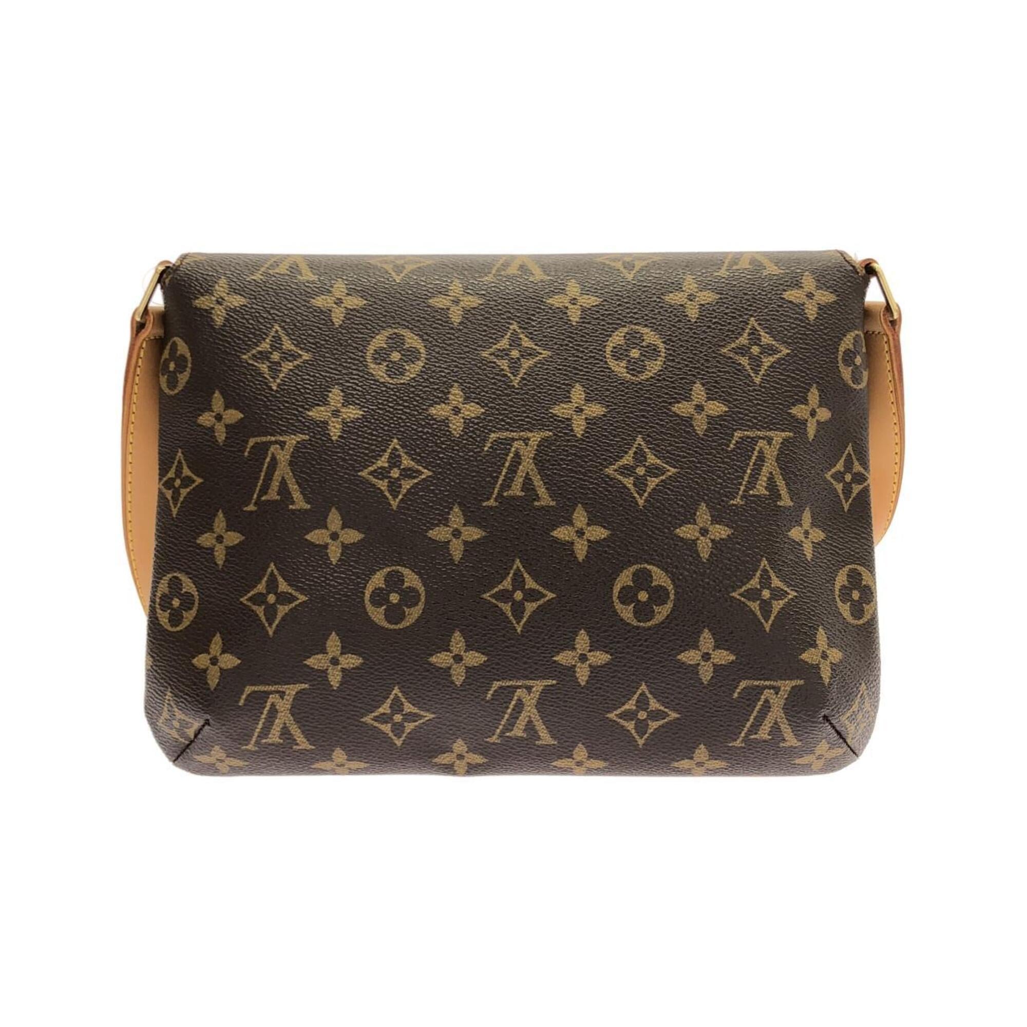 Louis Vuitton Brown Coated Canvas Shoulder Bag (Pre-Owned)