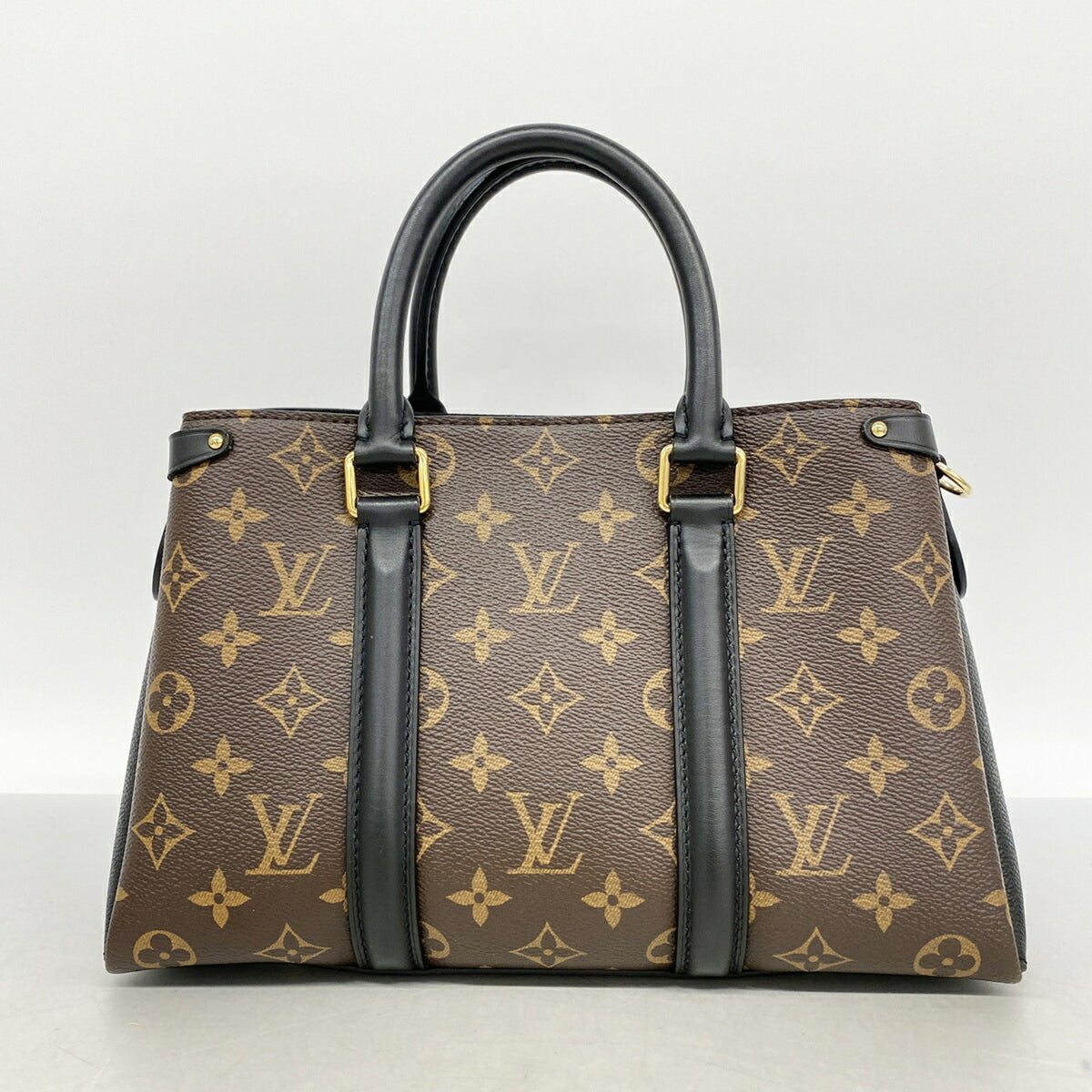 Louis Vuitton Noir Handbag (Pre-Owned)