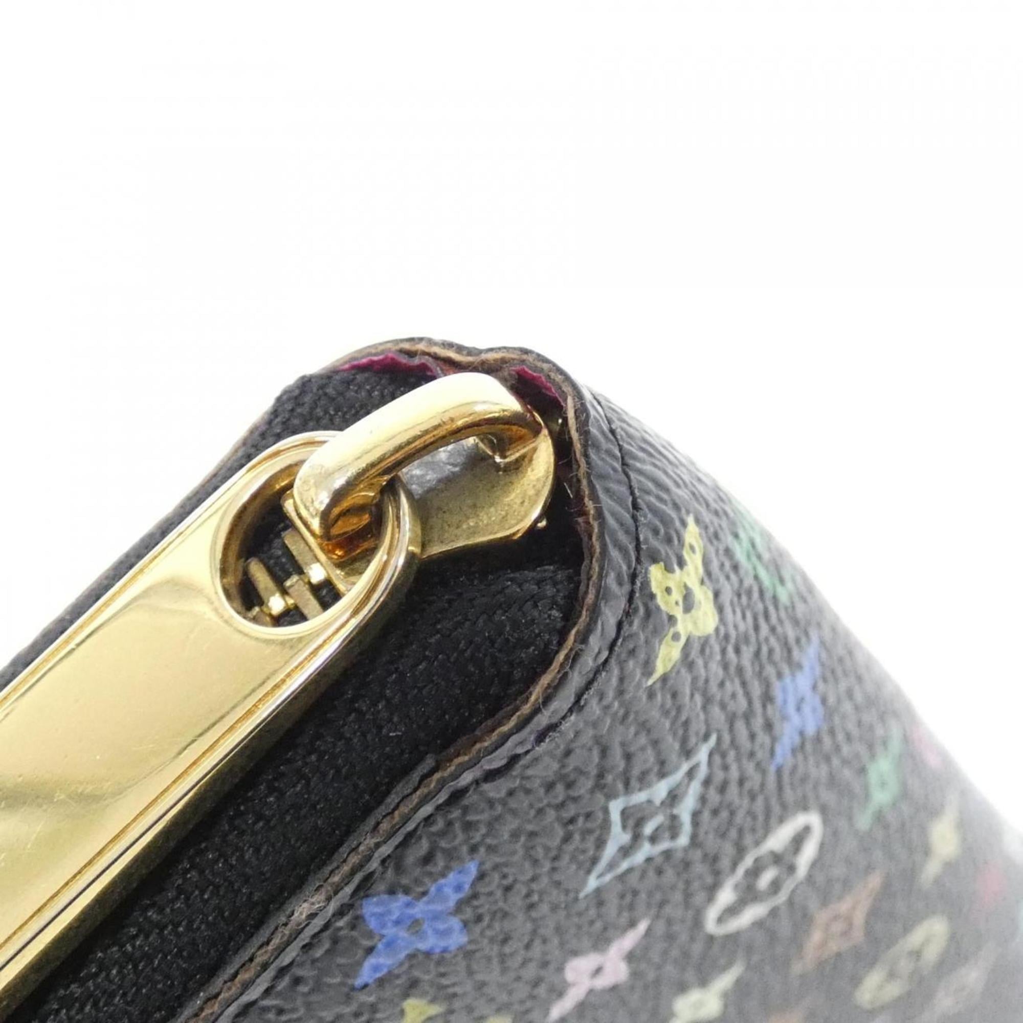 Louis Vuitton Black Grenade Multi-Color Coated Canvas Long Wallet (Bi-Fold) (Pre-Owned)