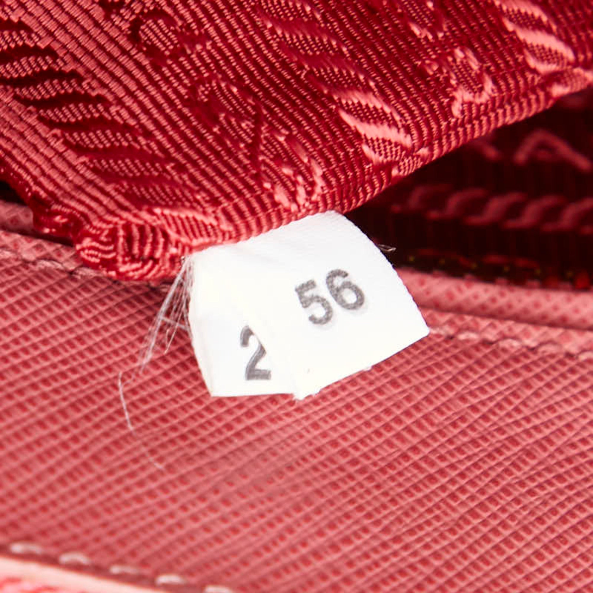 Prada Pink Leather Handbag Shoulder Bag (Pre-Owned)