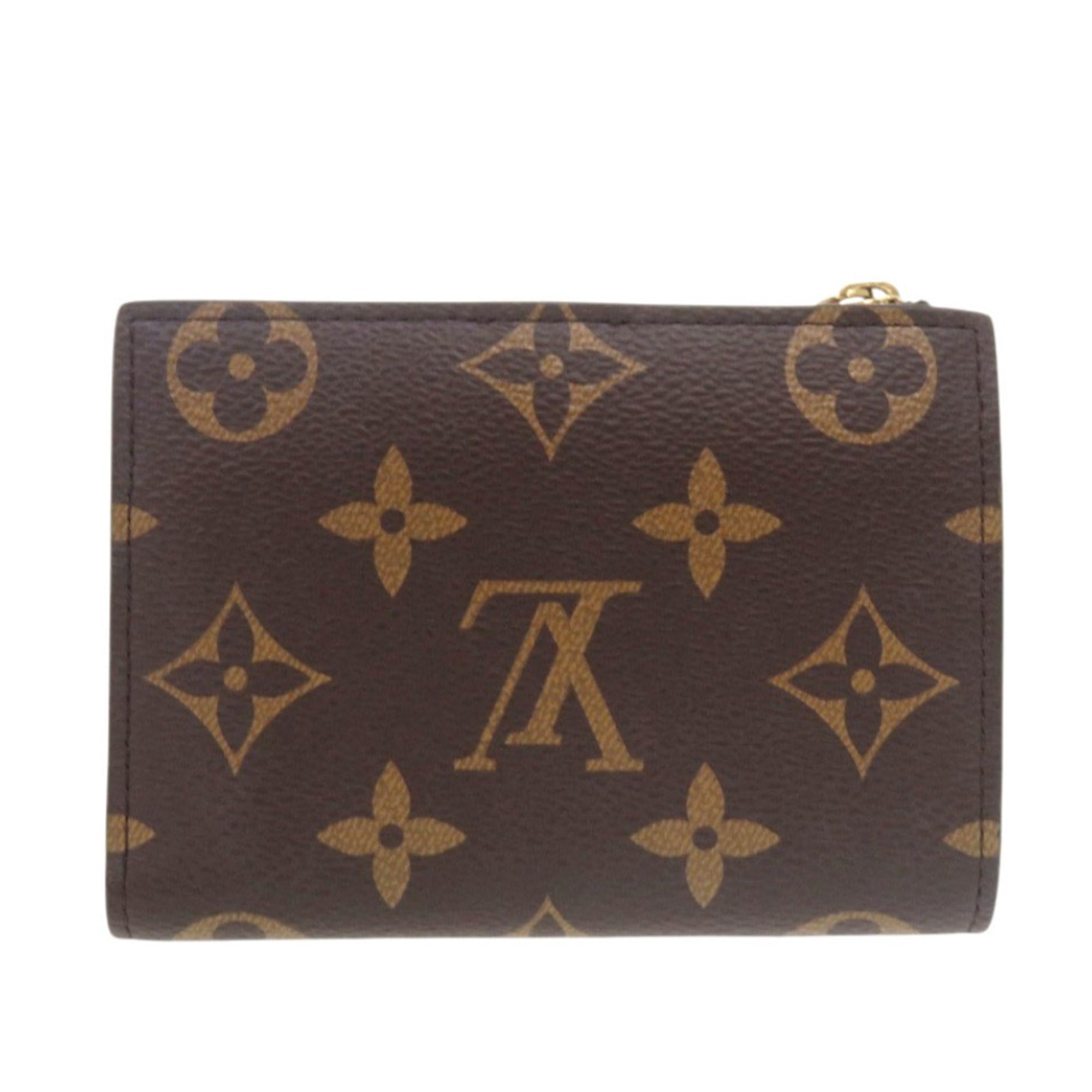 Louis Vuitton Brown Cherry Monogram Monogram Wallet (Bi-Fold) (Pre-Owned)