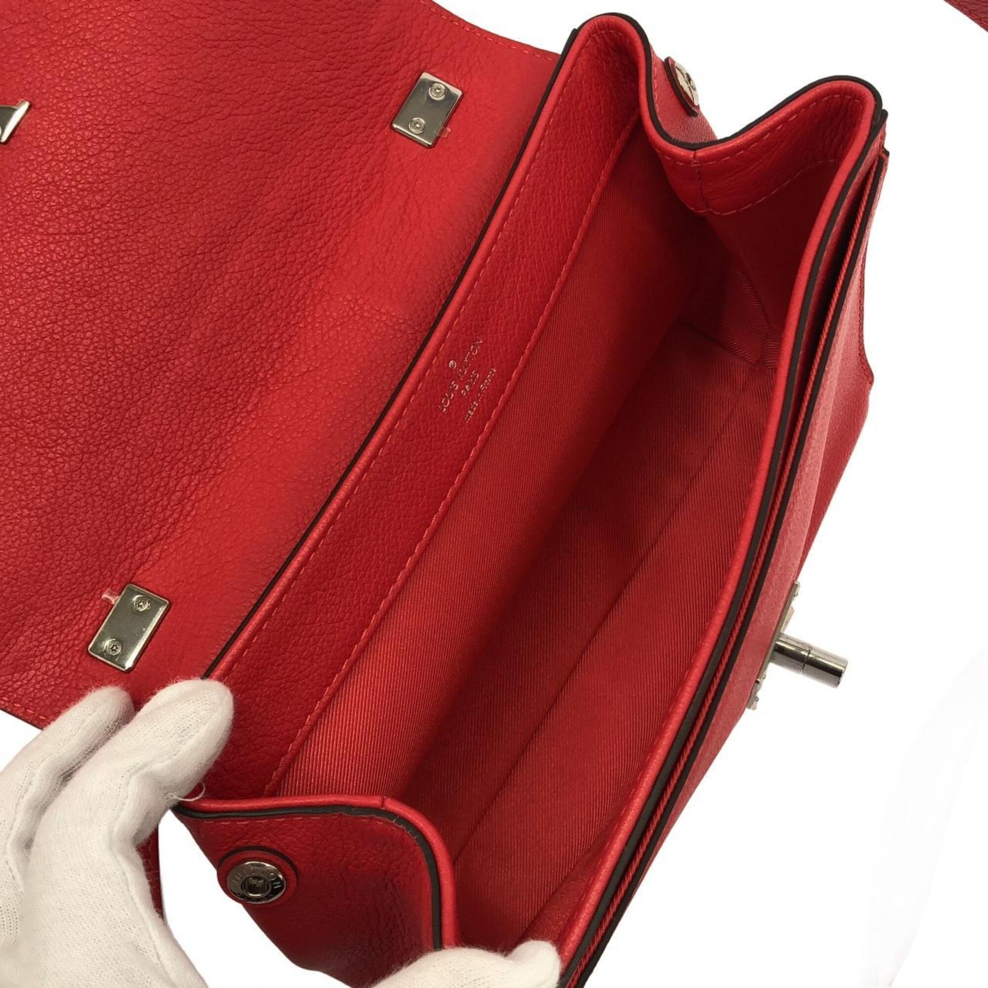 Louis Vuitton Poppy Leather Shoulder Bag (Pre-Owned)