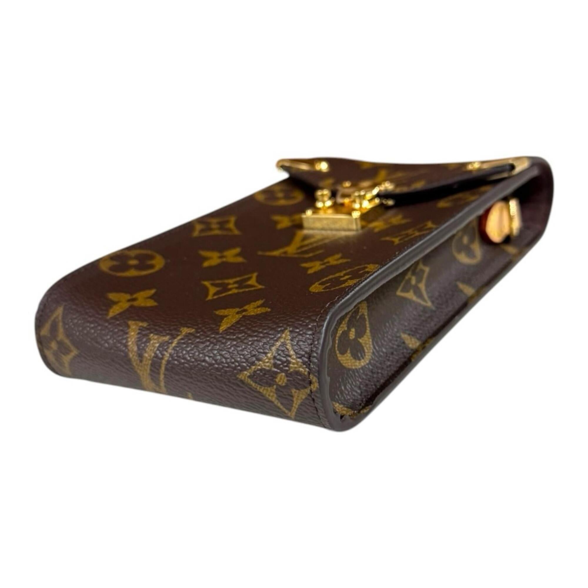 Louis Vuitton Monogram Brown Monogram Pouch Shoulder Bag (Pre-Owned)