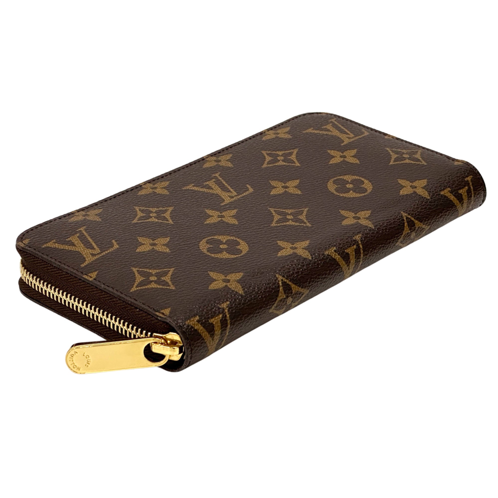 Louis Vuitton Brown Monogram Monogram Long Bill Wallet (Bi-Fold) (Pre-Owned)