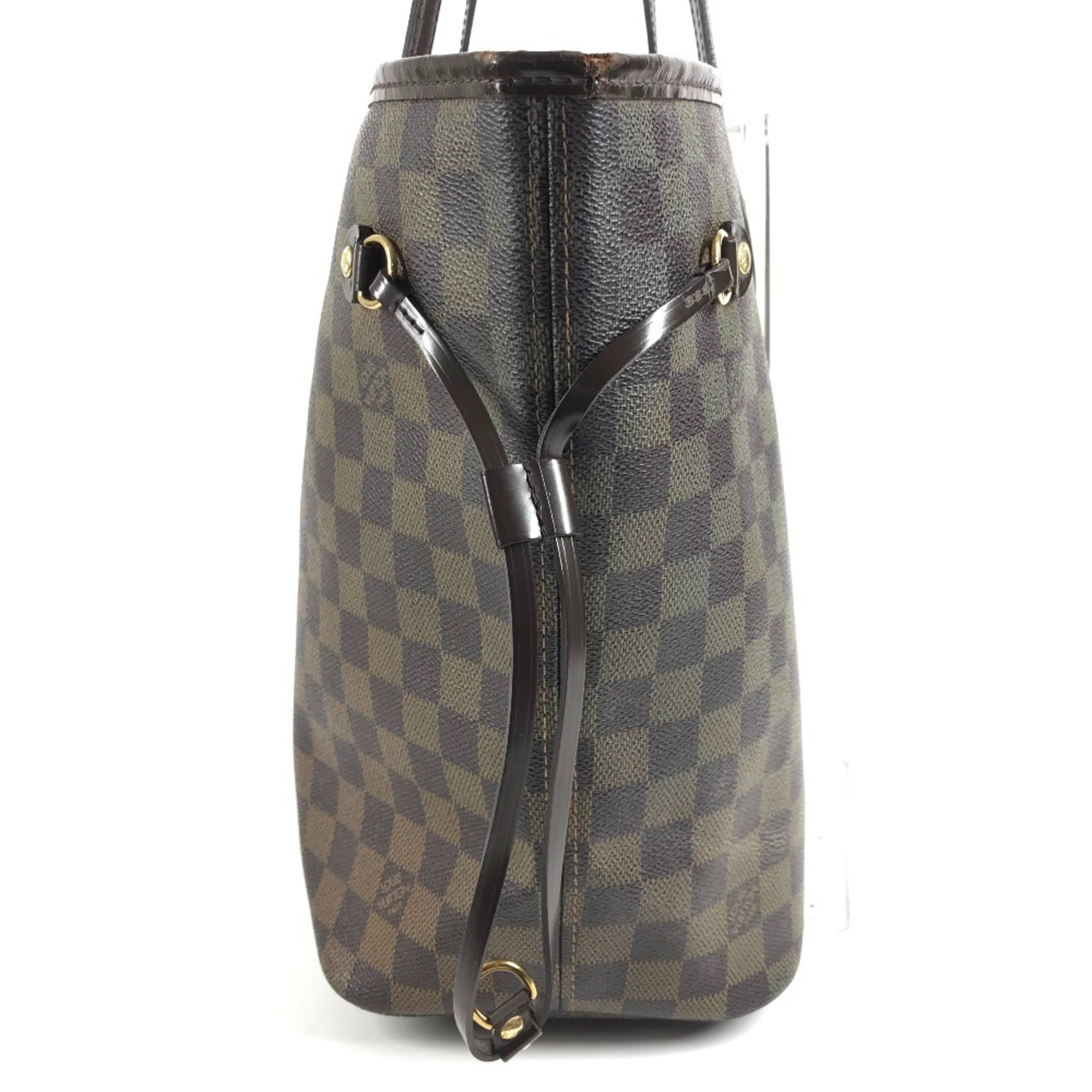 Louis Vuitton Brown Damier Canvas Handbag Shoulder Bag Tote Bag (Pre-Owned)
