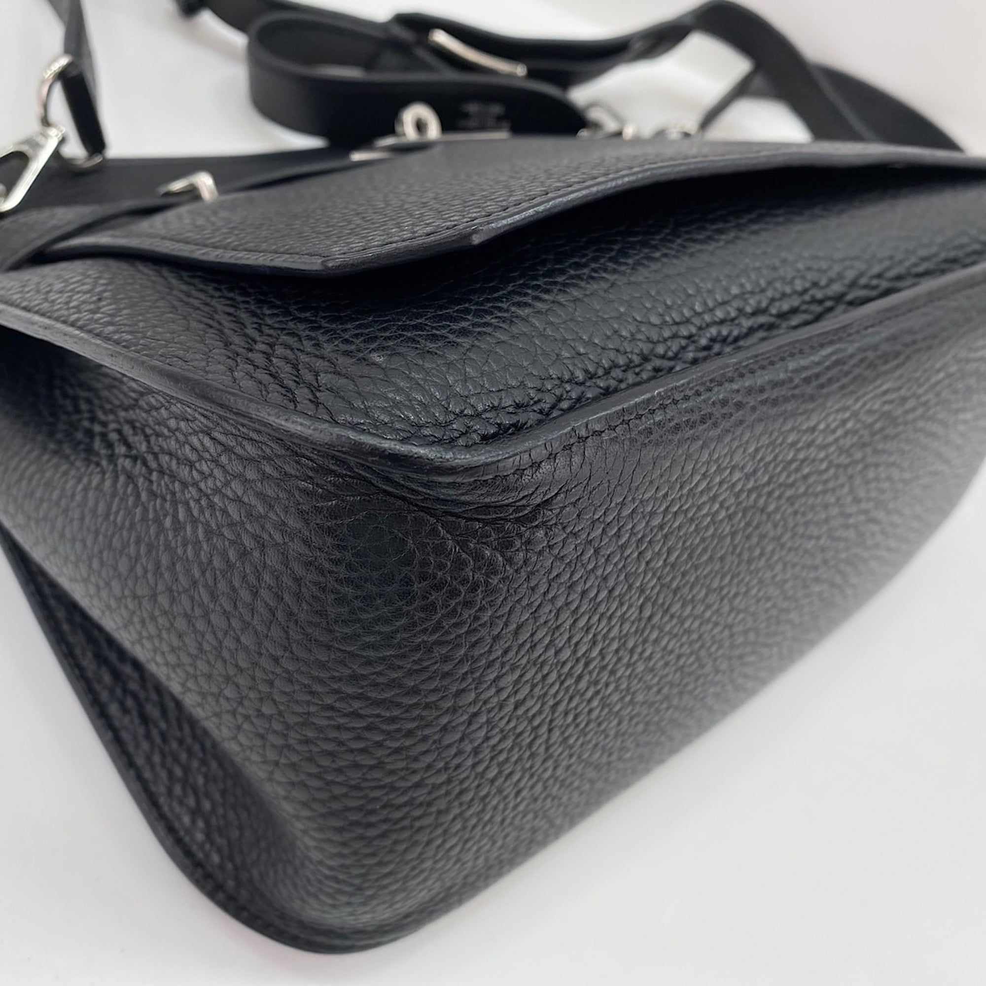 Hermes Jypsiere Black Shoulder Bag (Pre-Owned)