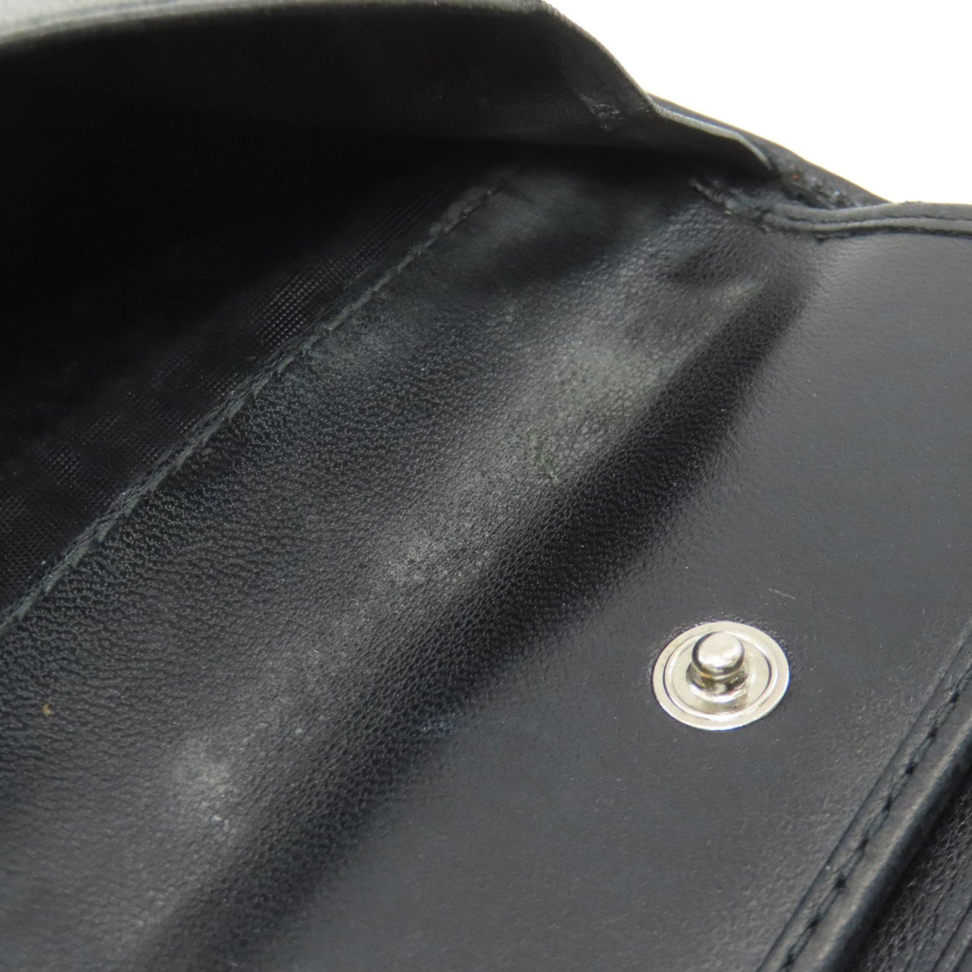 Miu Miu Black Leather Wallet (Bi-Fold) (Pre-Owned)