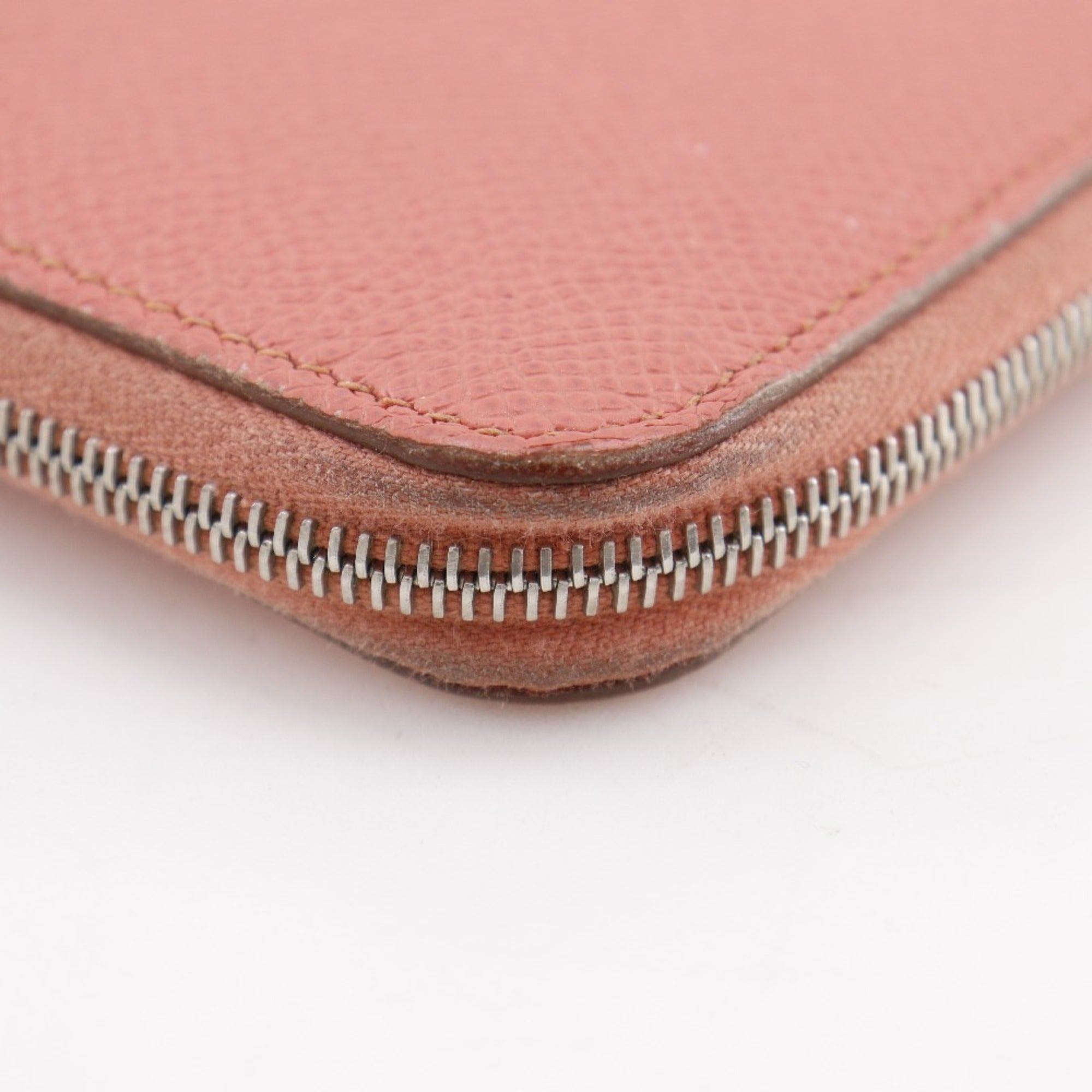 Hermes Silk'in Epsom Leather Long Wallet (Bi-Fold) (Pre-Owned)