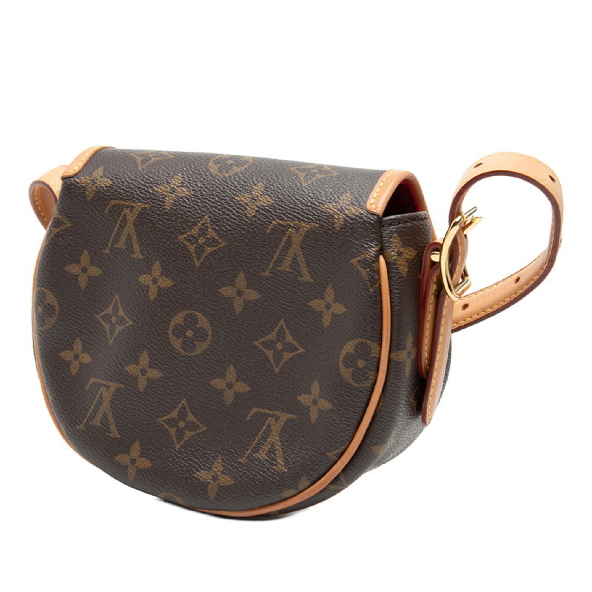 Louis Vuitton Brown Pvc Leather Shoulder Bag (Pre-Owned)