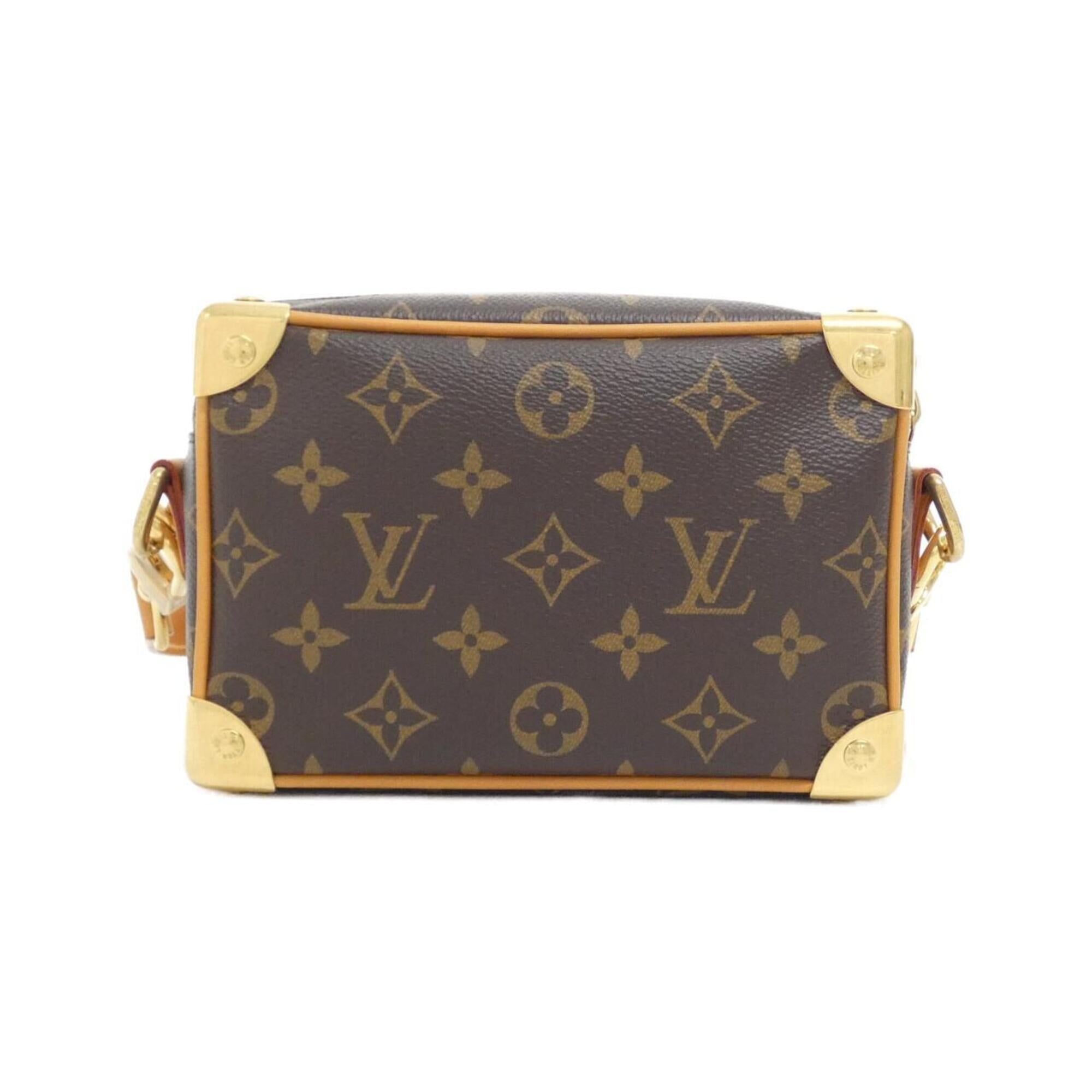 Louis Vuitton Brown Coated Canvas Shoulder Bag (Pre-Owned)