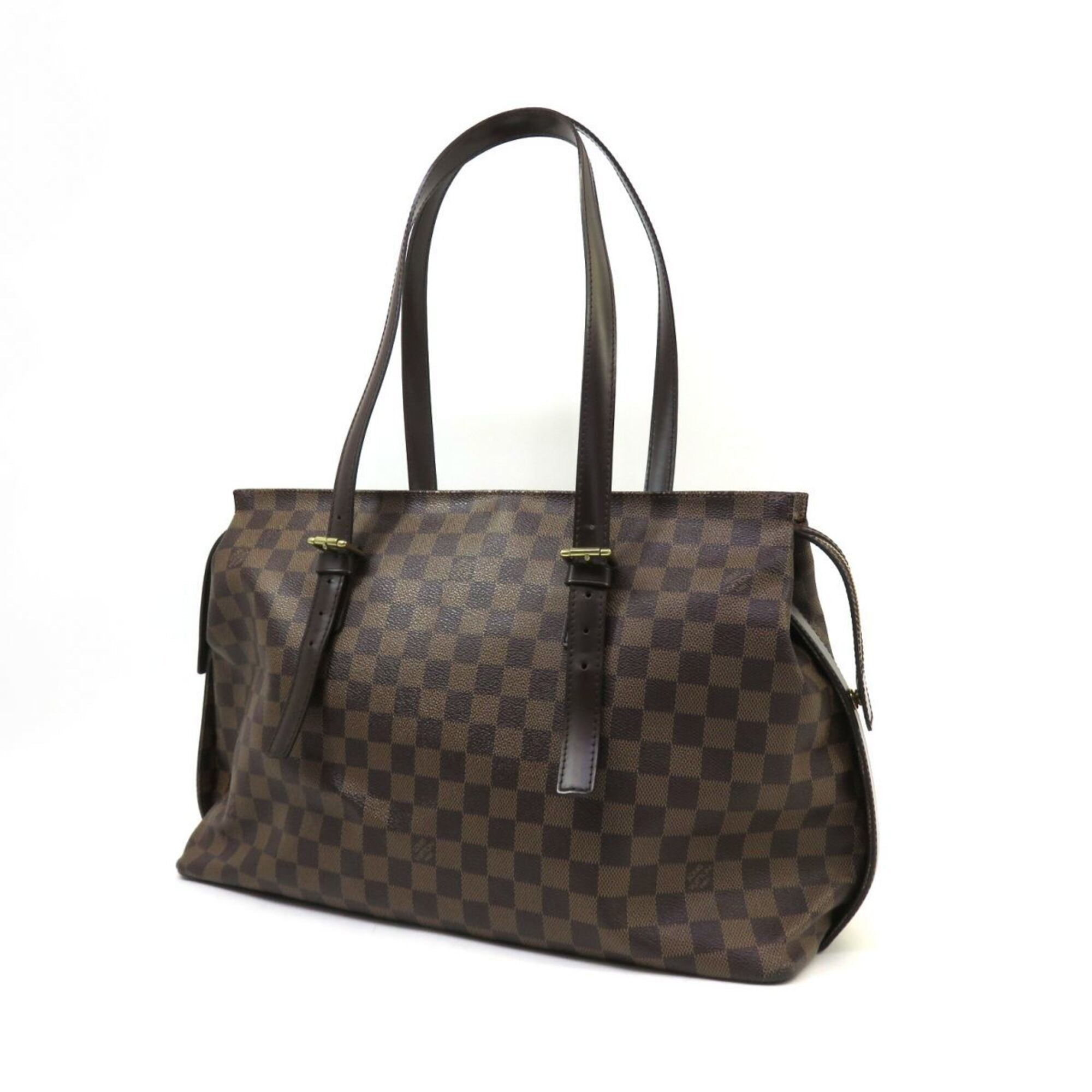 Louis Vuitton Damier Canvas Ebene Galle Damier Canvas Shoulder Bag Tote Bag (Pre-Owned)
