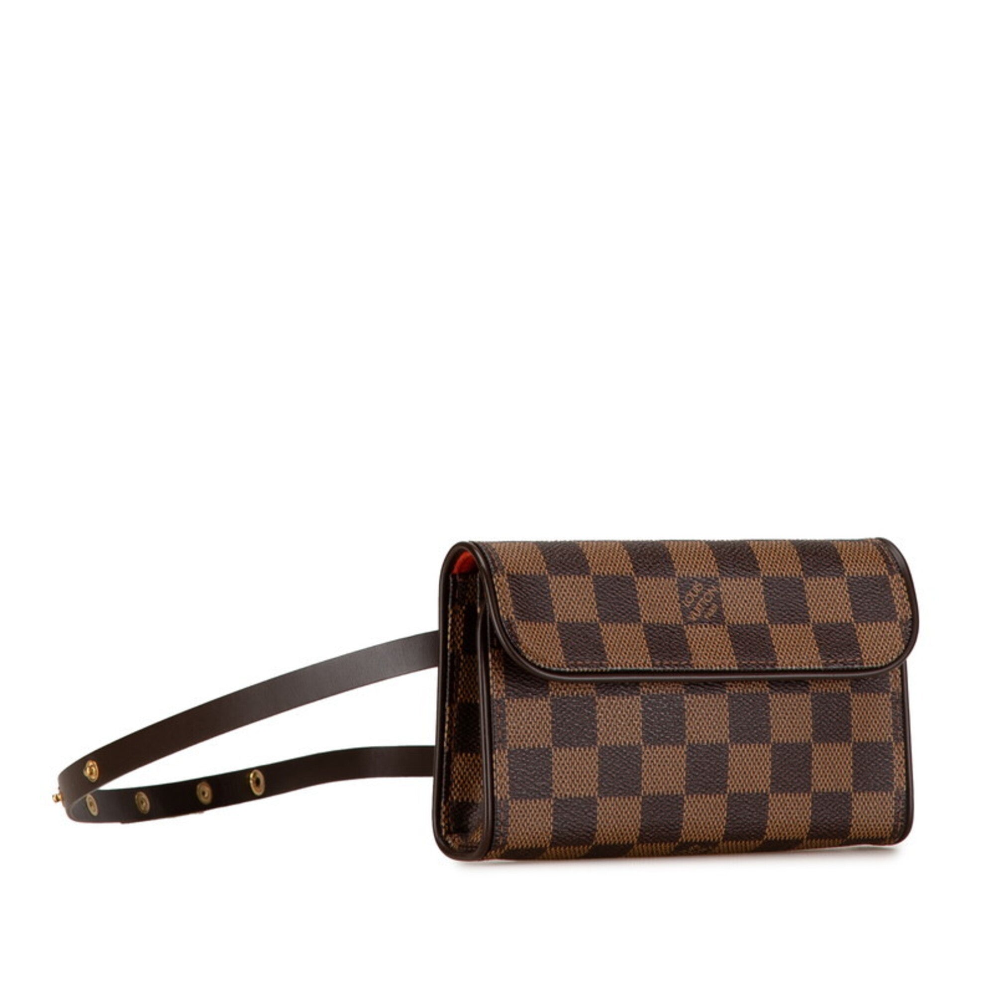 Louis Vuitton Brown Pvc Leather Fanny Pack Pochette Pouch (Pre-Owned)