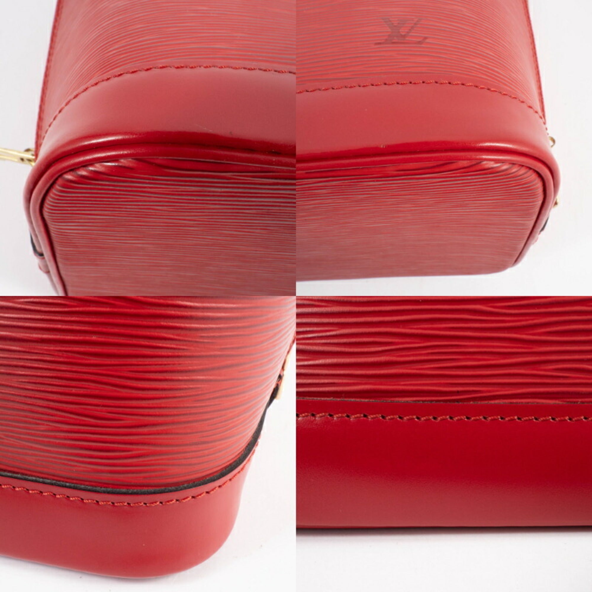 Louis Vuitton Castilian Red Epi Leather Handbag (Pre-Owned)
