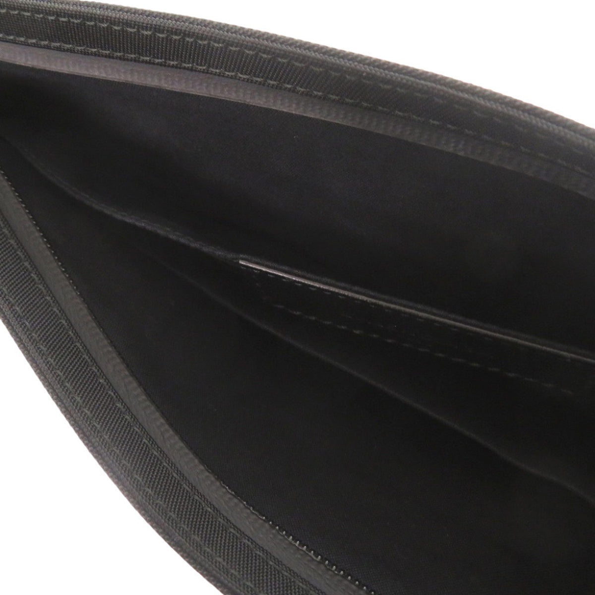 Balenciaga Black Nylon Clutch Bag Handbag Pouch (Pre-Owned)