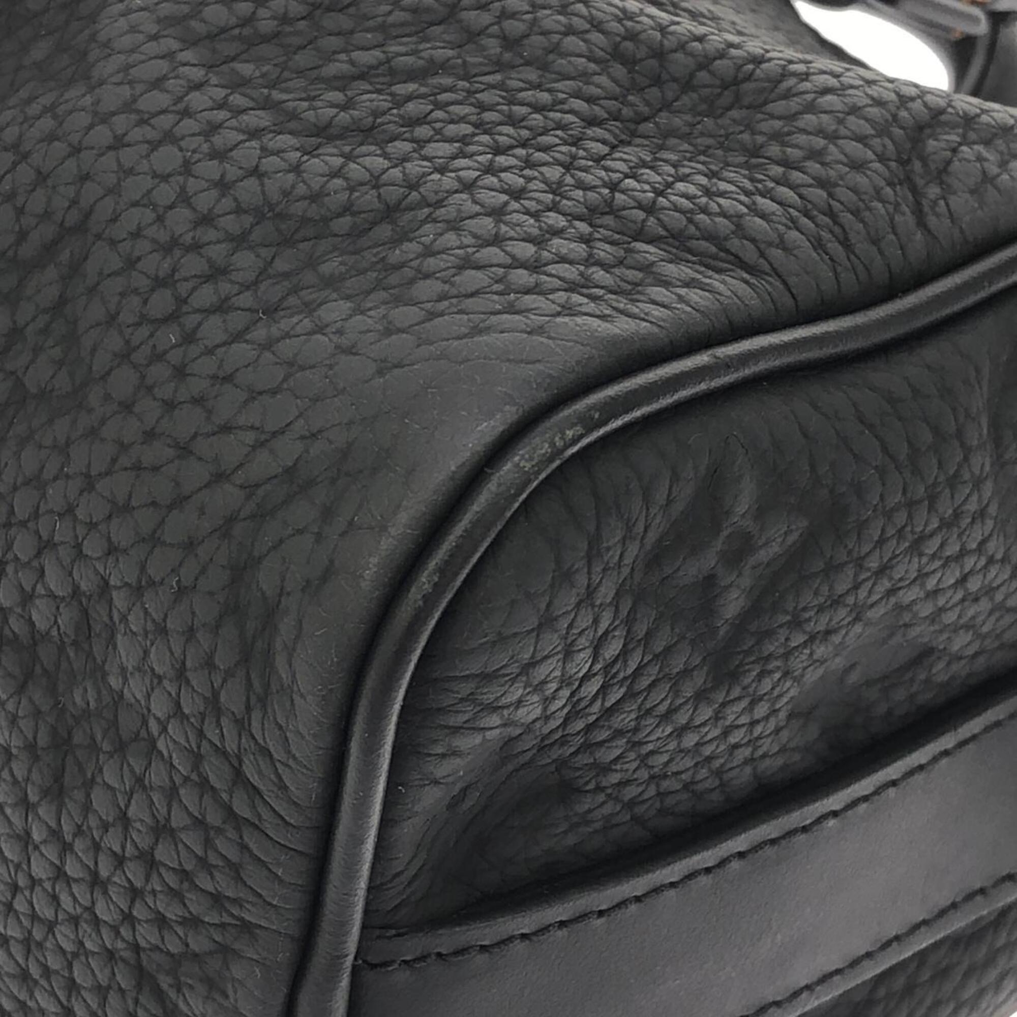 Louis Vuitton Taurillon Black Leather Boston Bag (Pre-Owned)