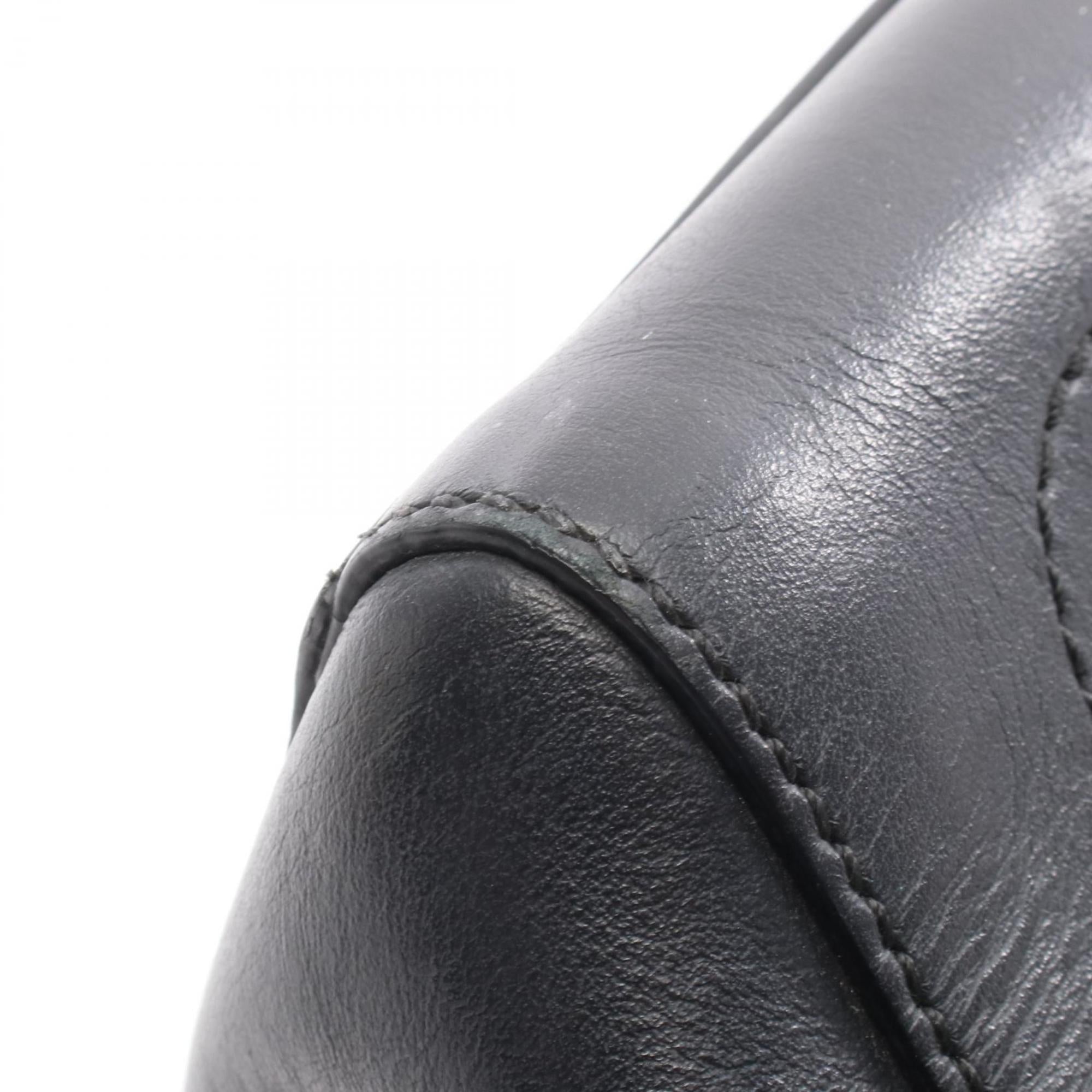 Fendi Black Leather Handbag (Pre-Owned)