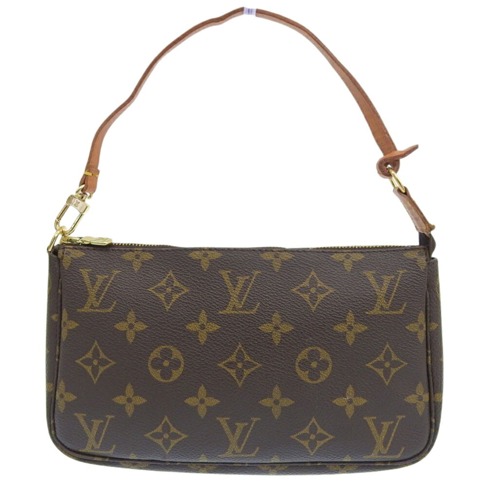 Louis Vuitton Monogram Monogram Pvc Leather Pochette Pouch (Pre-Owned)