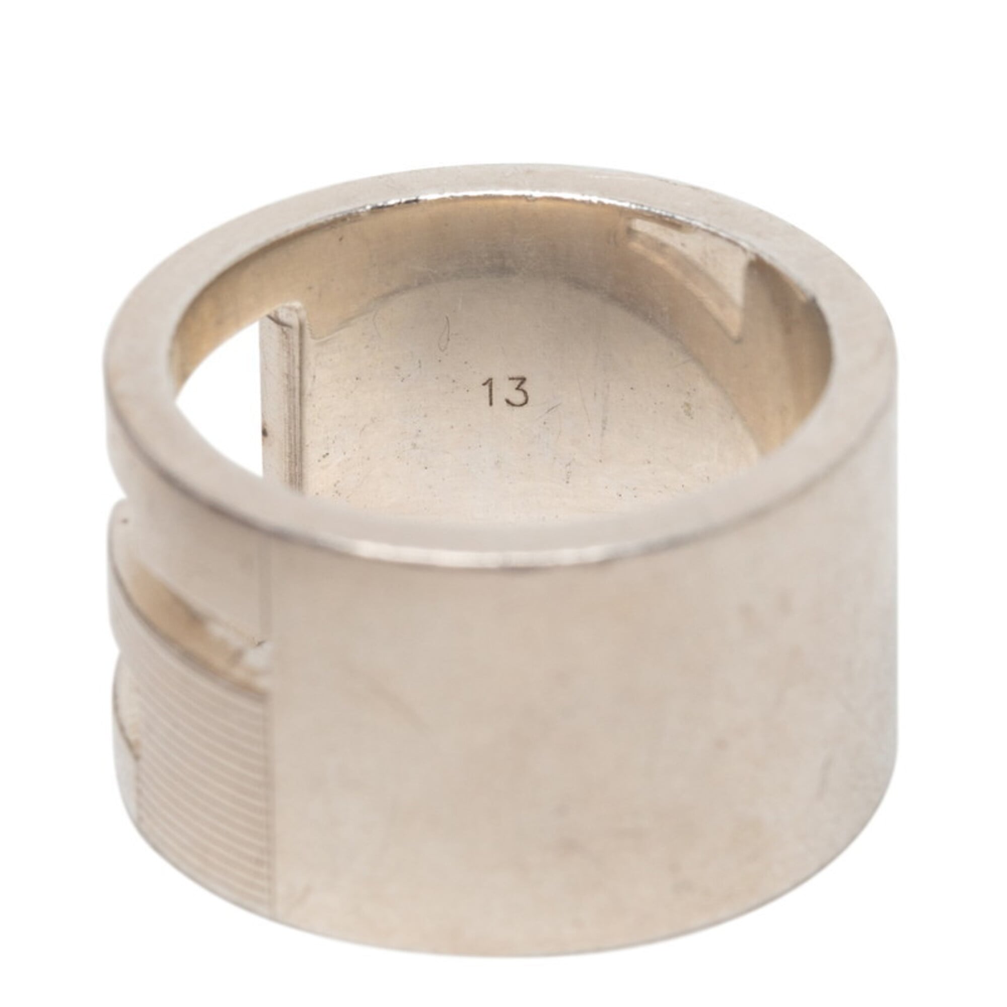 Gucci Silver 925 Band Ring (Pre-Owned)