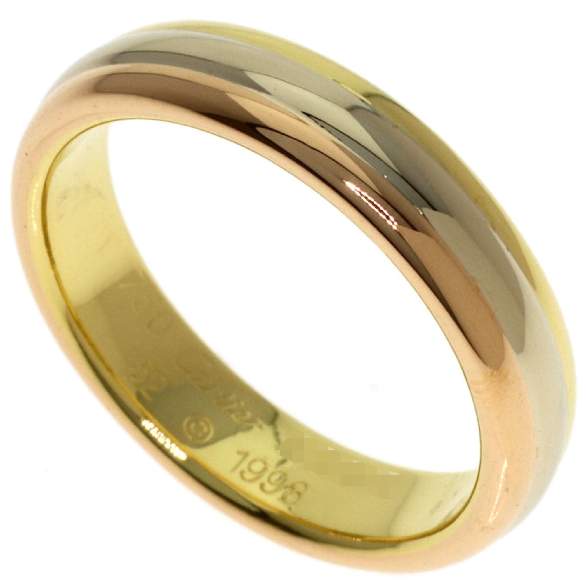Cartier Yellow Gold (18K) Pink Gold (18K) White Gold (18K) Band Ring (Pre-Owned)