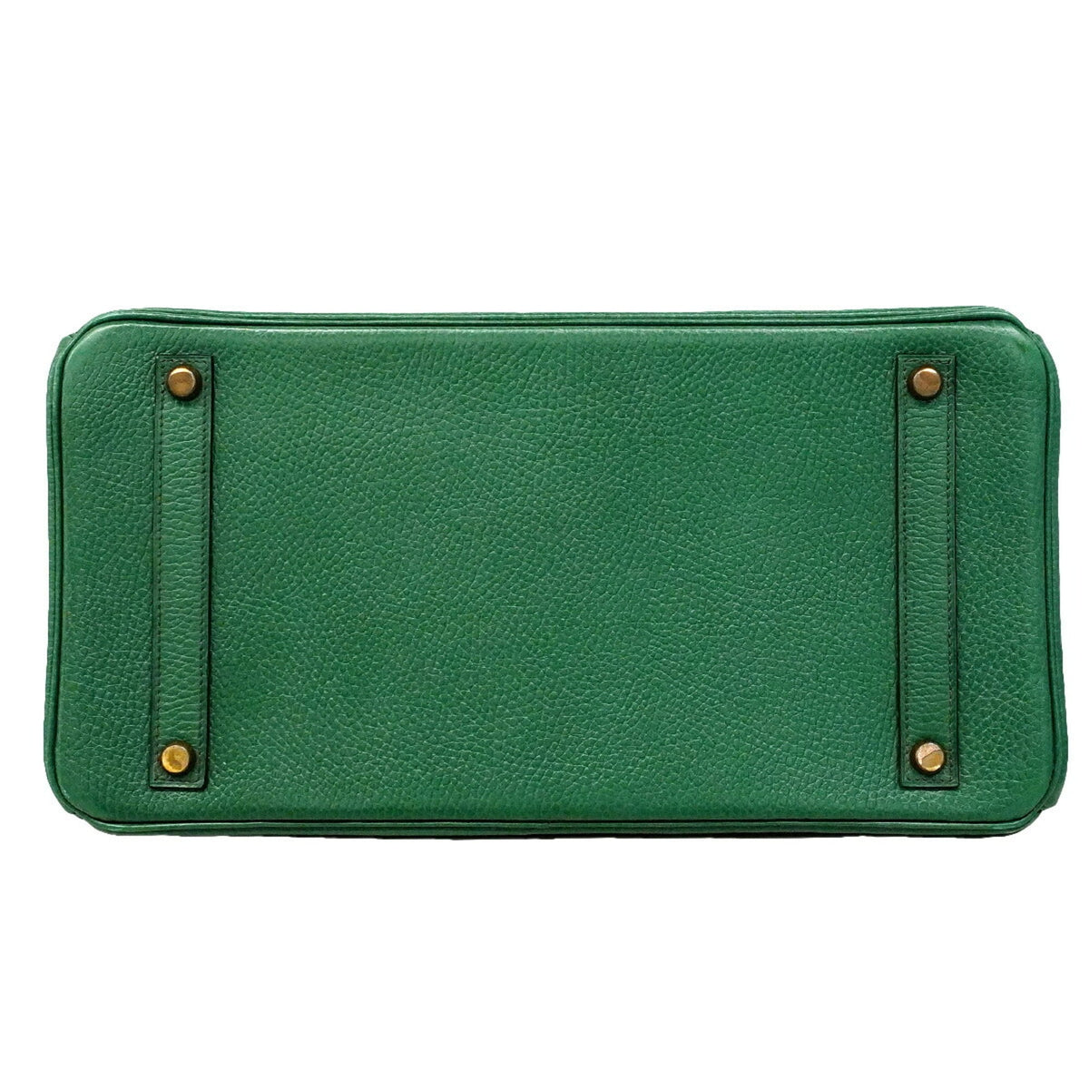 Hermes Green Ardennes Leather Handbag (Pre-Owned)
