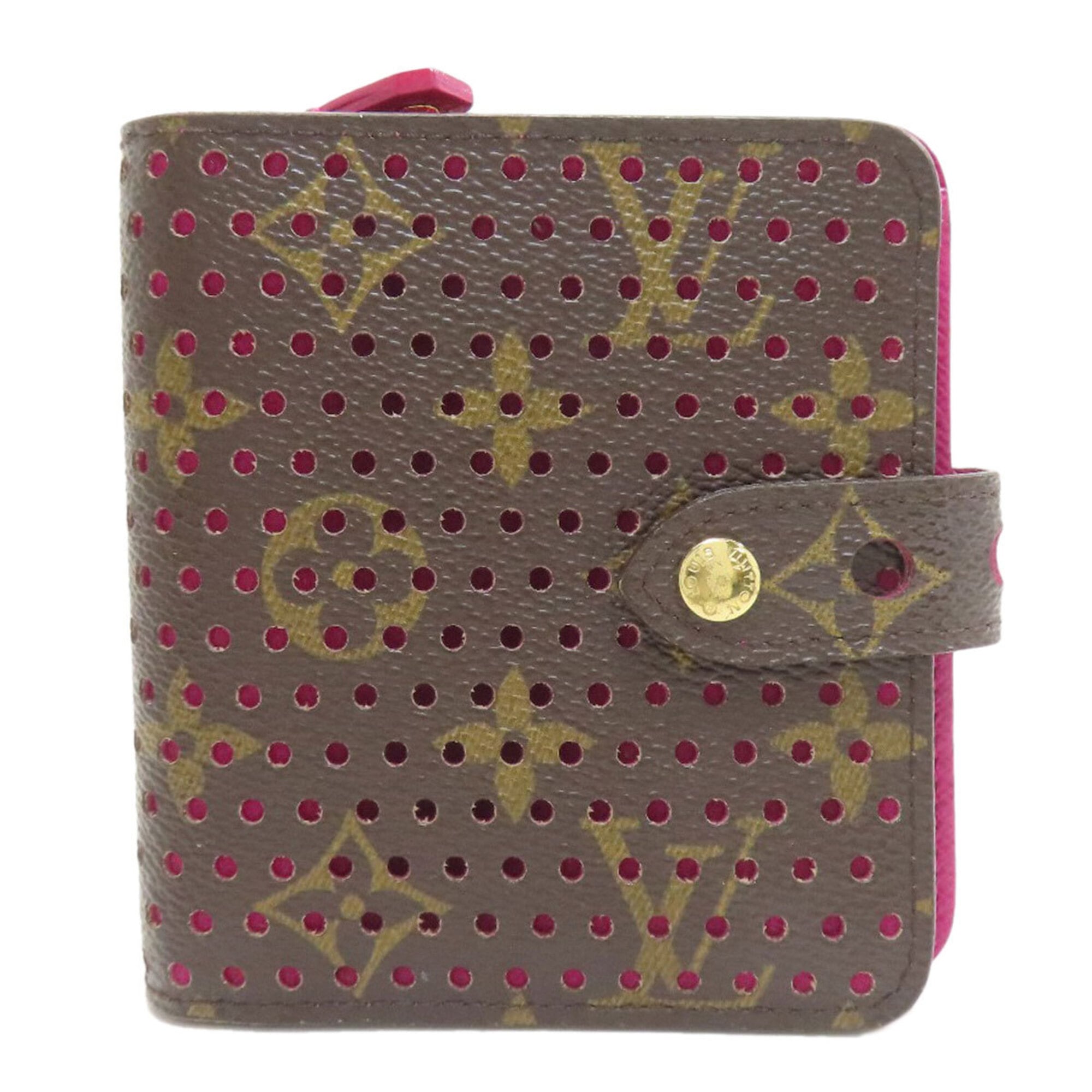 Louis Vuitton Fuchsia Monogram Monogram Wallet (Bi-Fold) (Pre-Owned)
