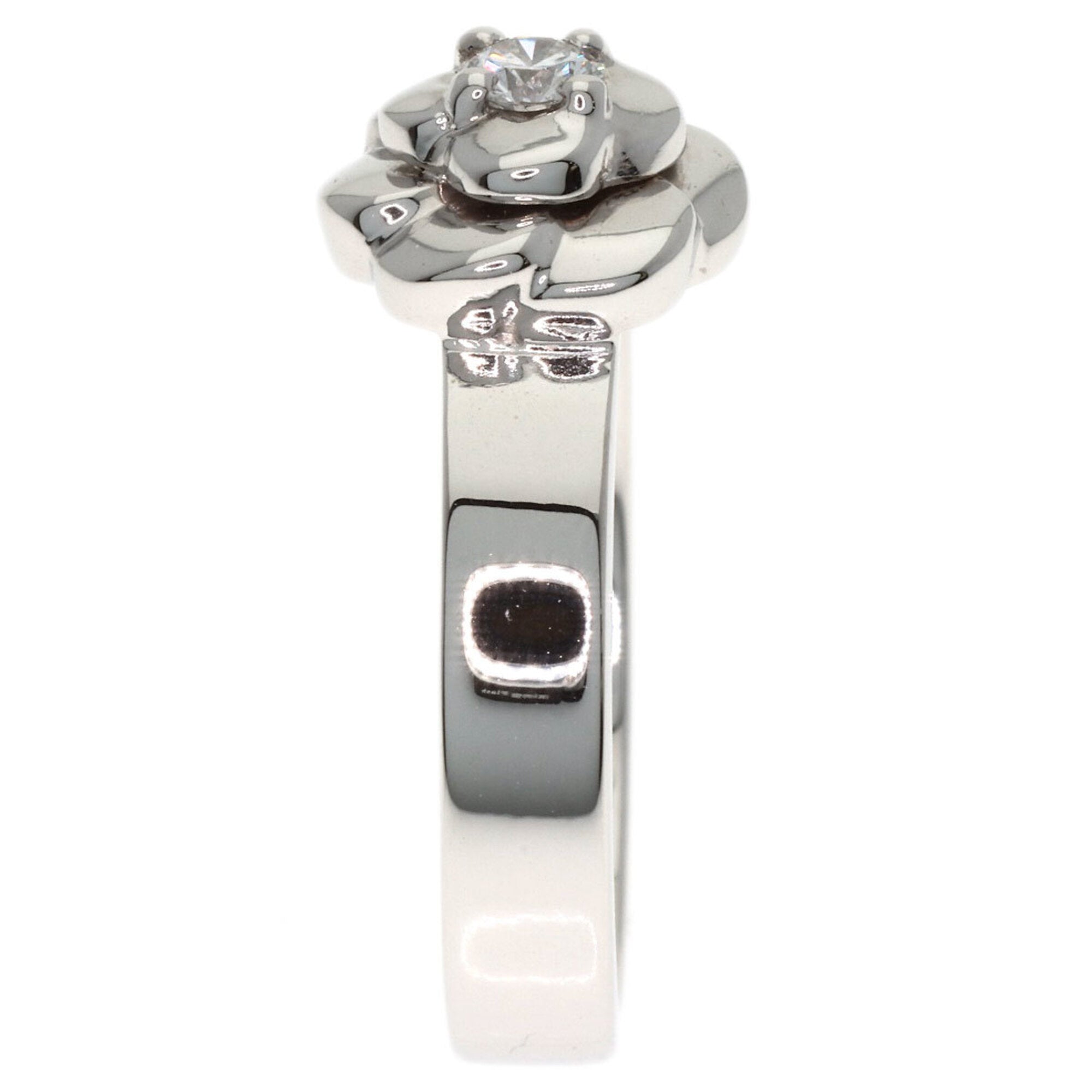 Chanel White Gold (18K) Band Ring (Pre-Owned)