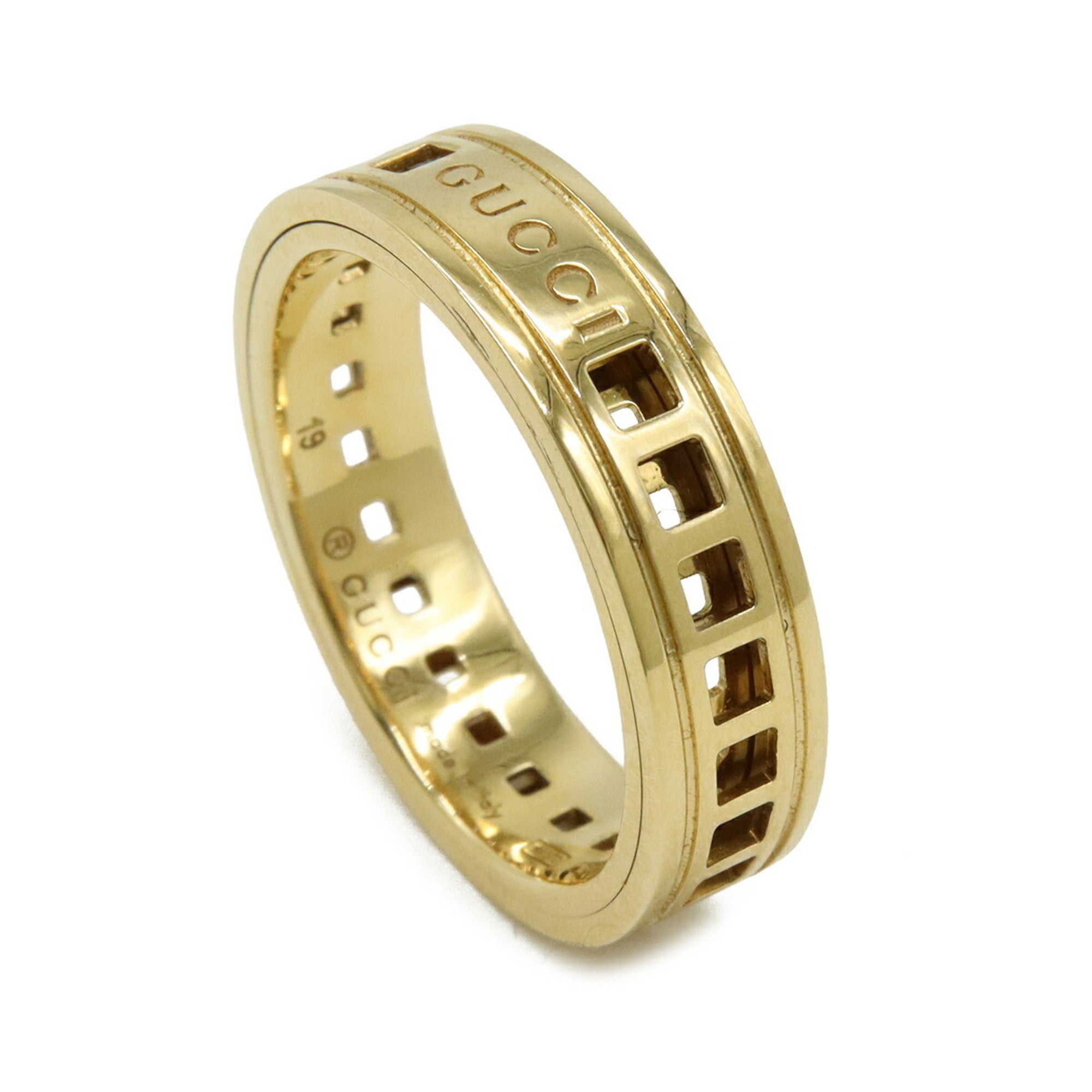 Gucci Gold Yellow Gold (18K) Band Ring (Pre-Owned)