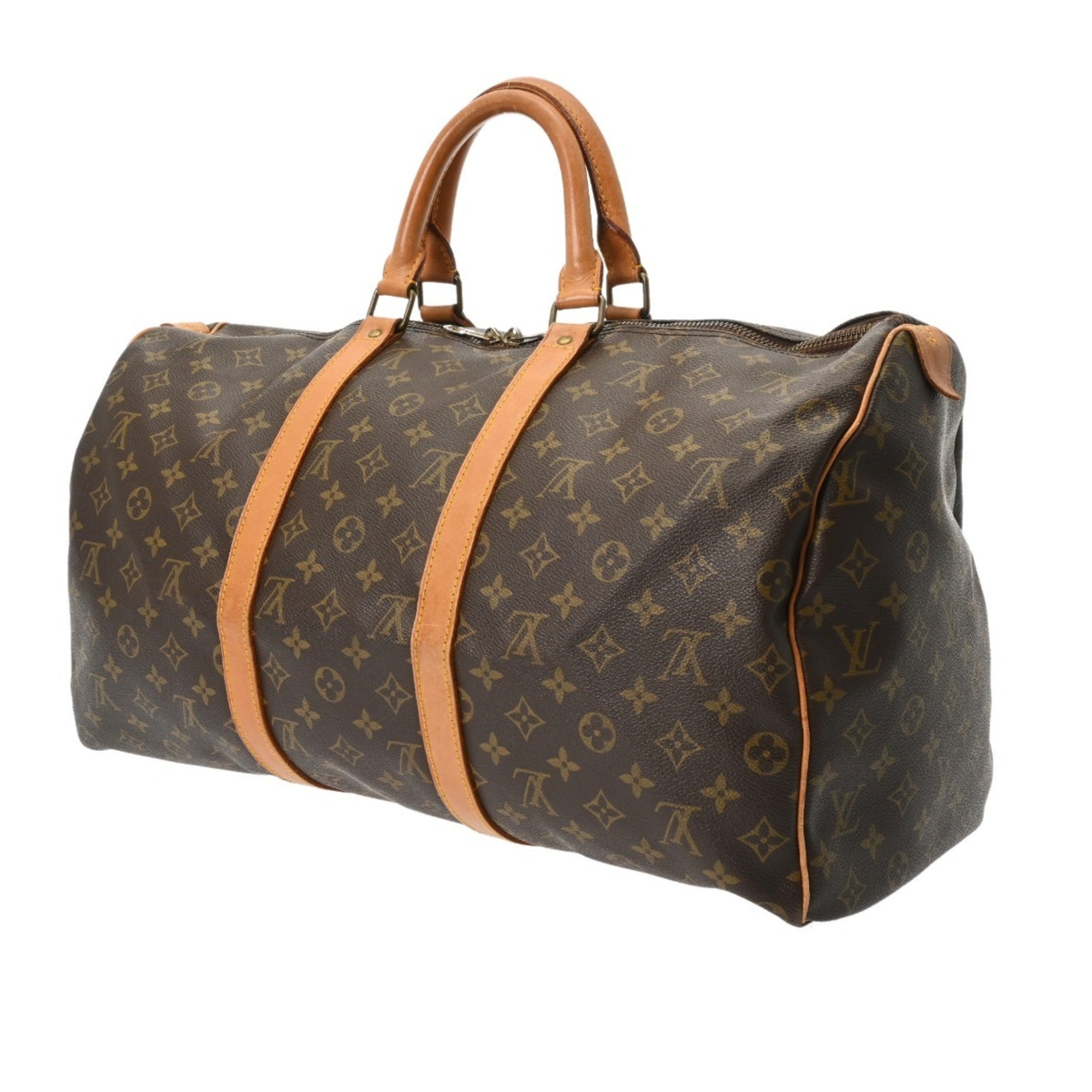 Louis Vuitton Monogram Brown Monogram Boston Bag (Pre-Owned)