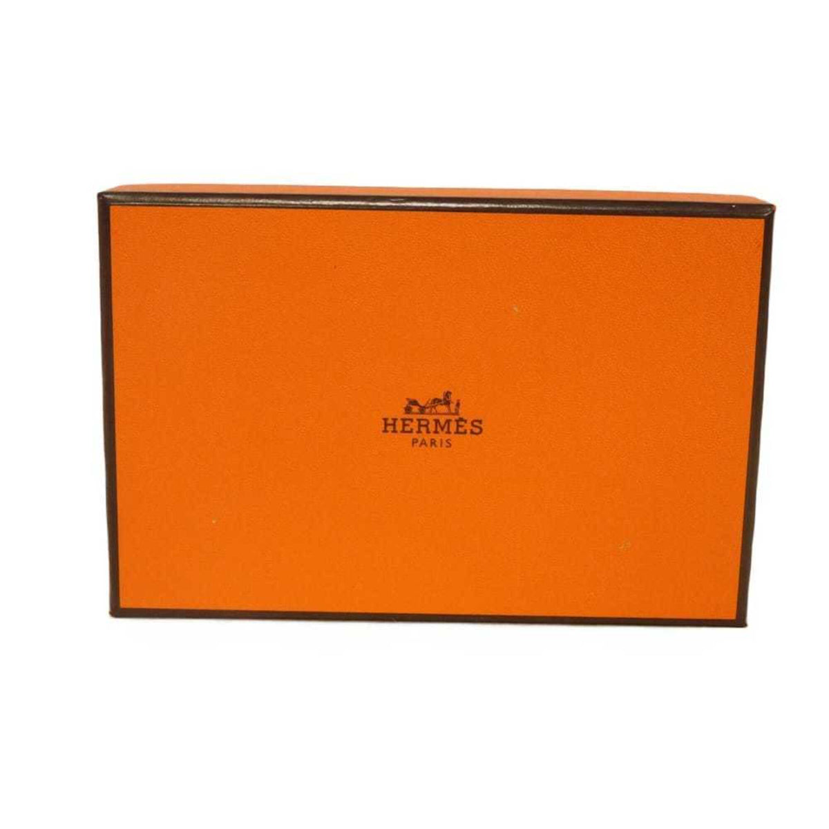 Hermes Dark Gray Graphite Epsom Leather Coin Purse/Coin Case (Pre-Owned)