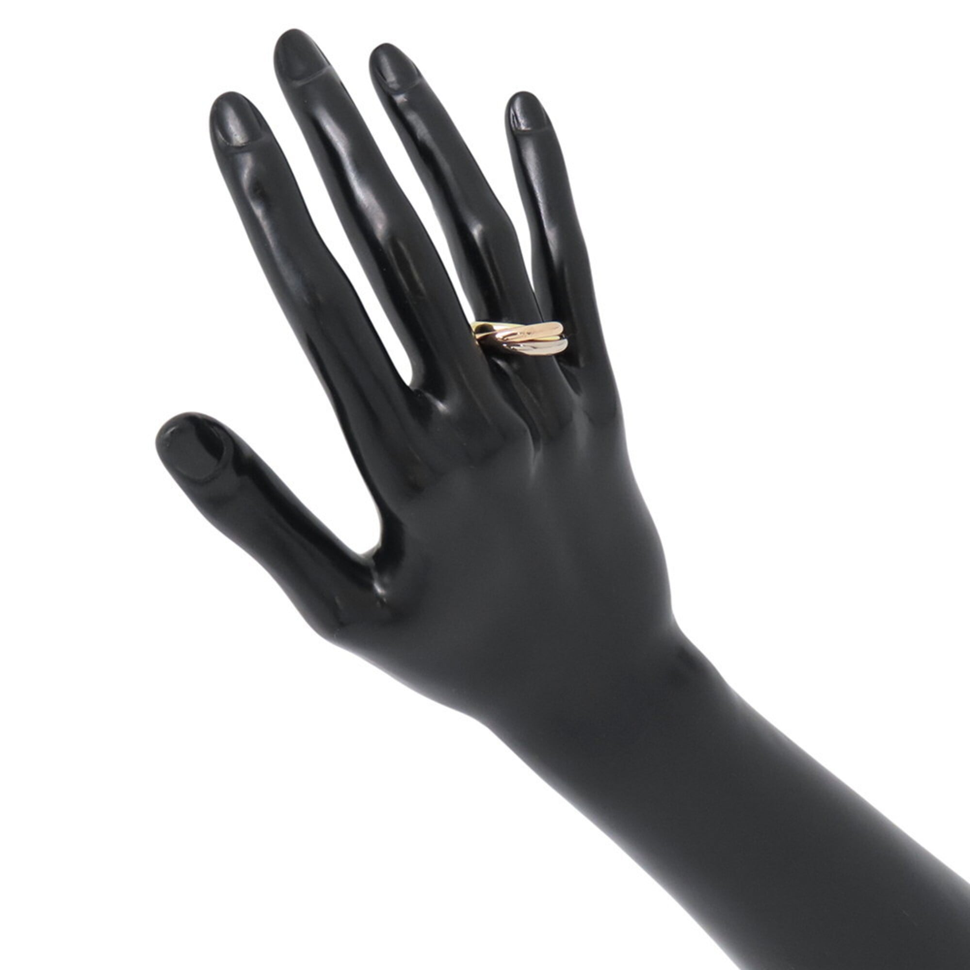 Cartier Trinity Yellow Gold (18K) Pink Gold (18K) White Gold (18K) Band Ring (Pre-Owned)