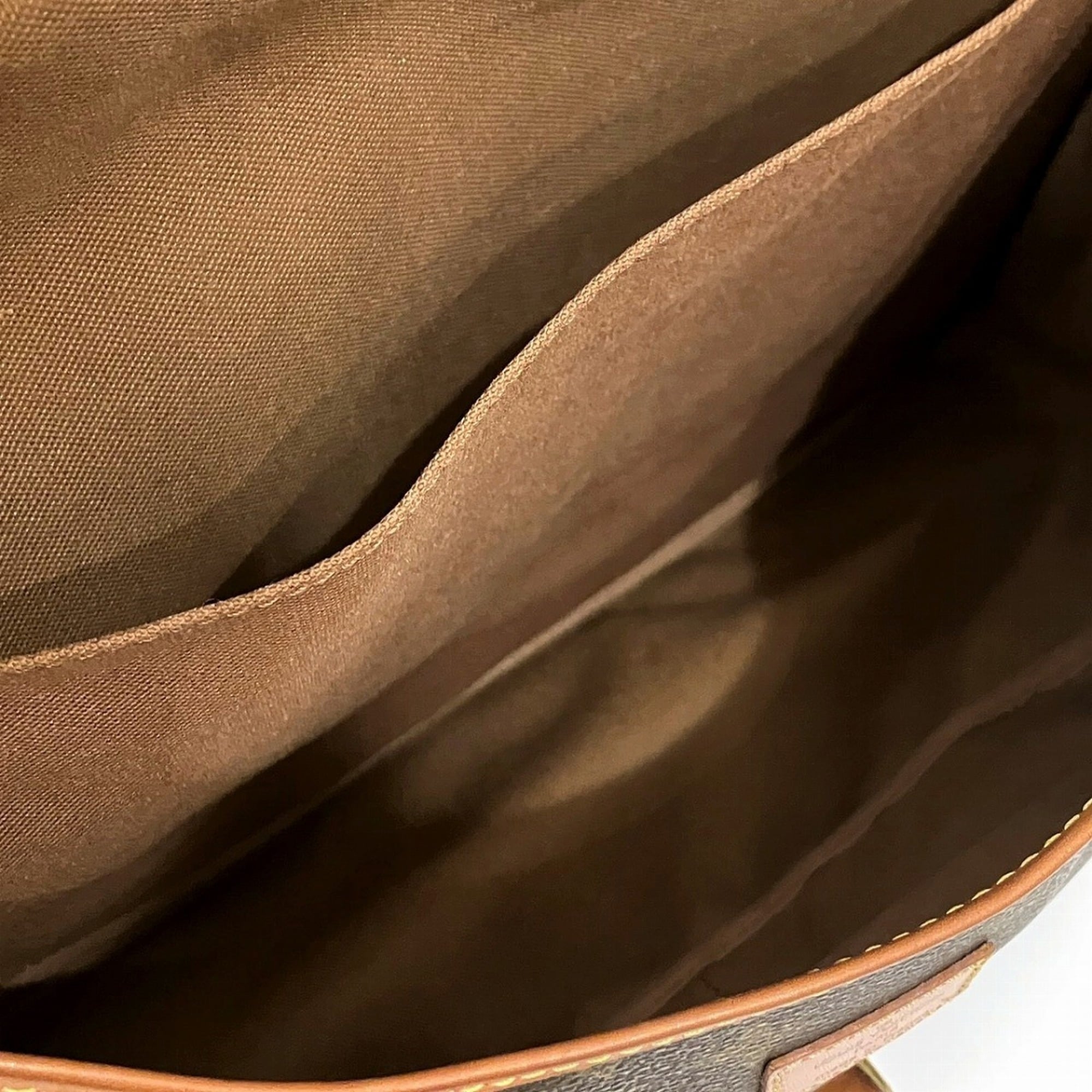 Louis Vuitton Brown Pvc Shoulder Bag (Pre-Owned)