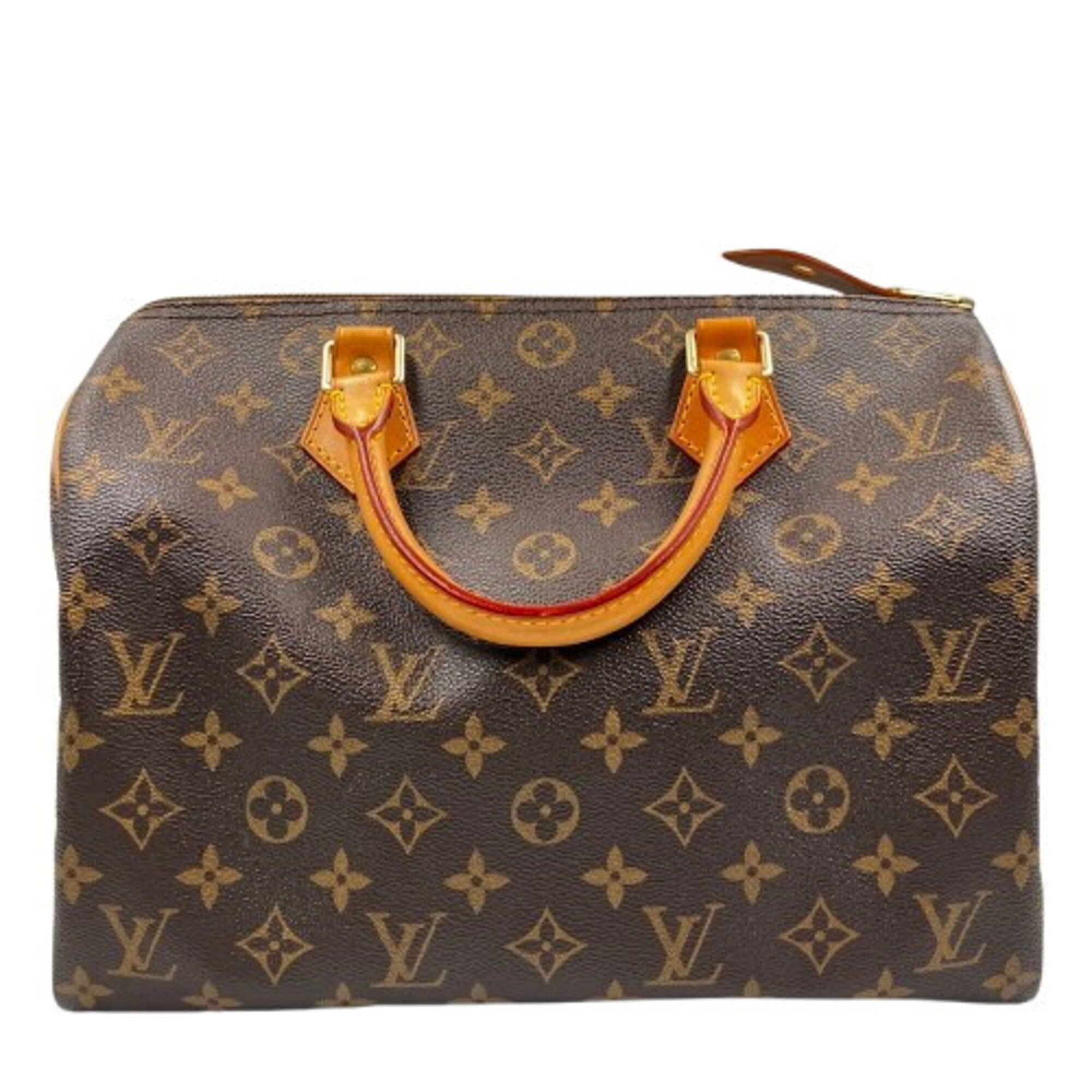 Louis Vuitton Brown Pvc Boston Bag Handbag (Pre-Owned)