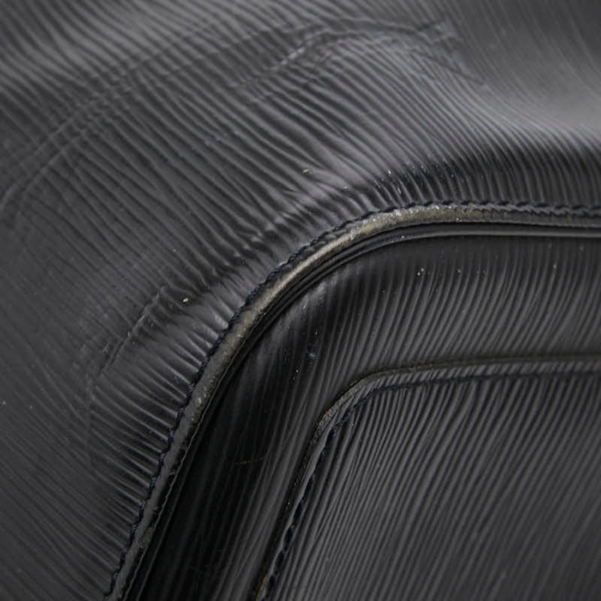Louis Vuitton Epi Black Noir Leather Boston Bag (Pre-Owned)