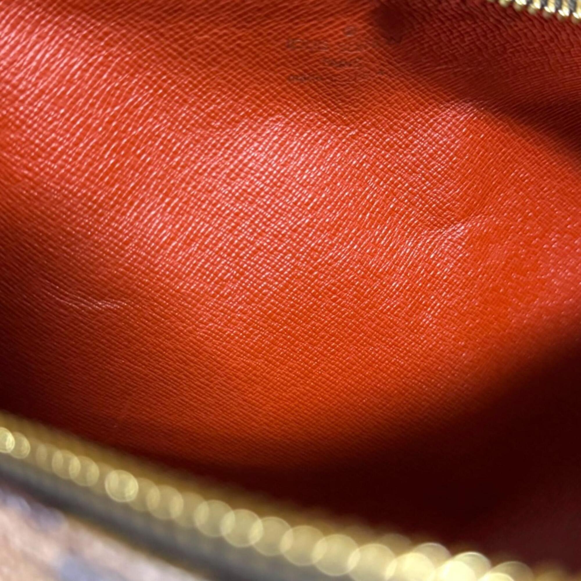 Louis Vuitton Brown Damier Canvas Handbag (Pre-Owned)