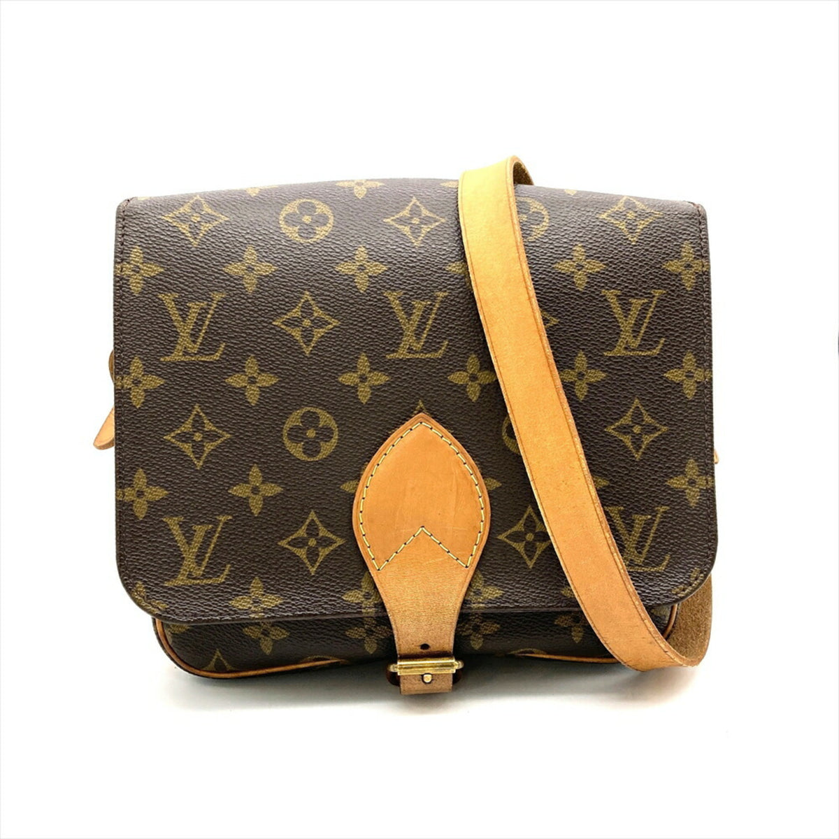 Louis Vuitton Brown Monogram Monogram Shoulder Bag (Pre-Owned)