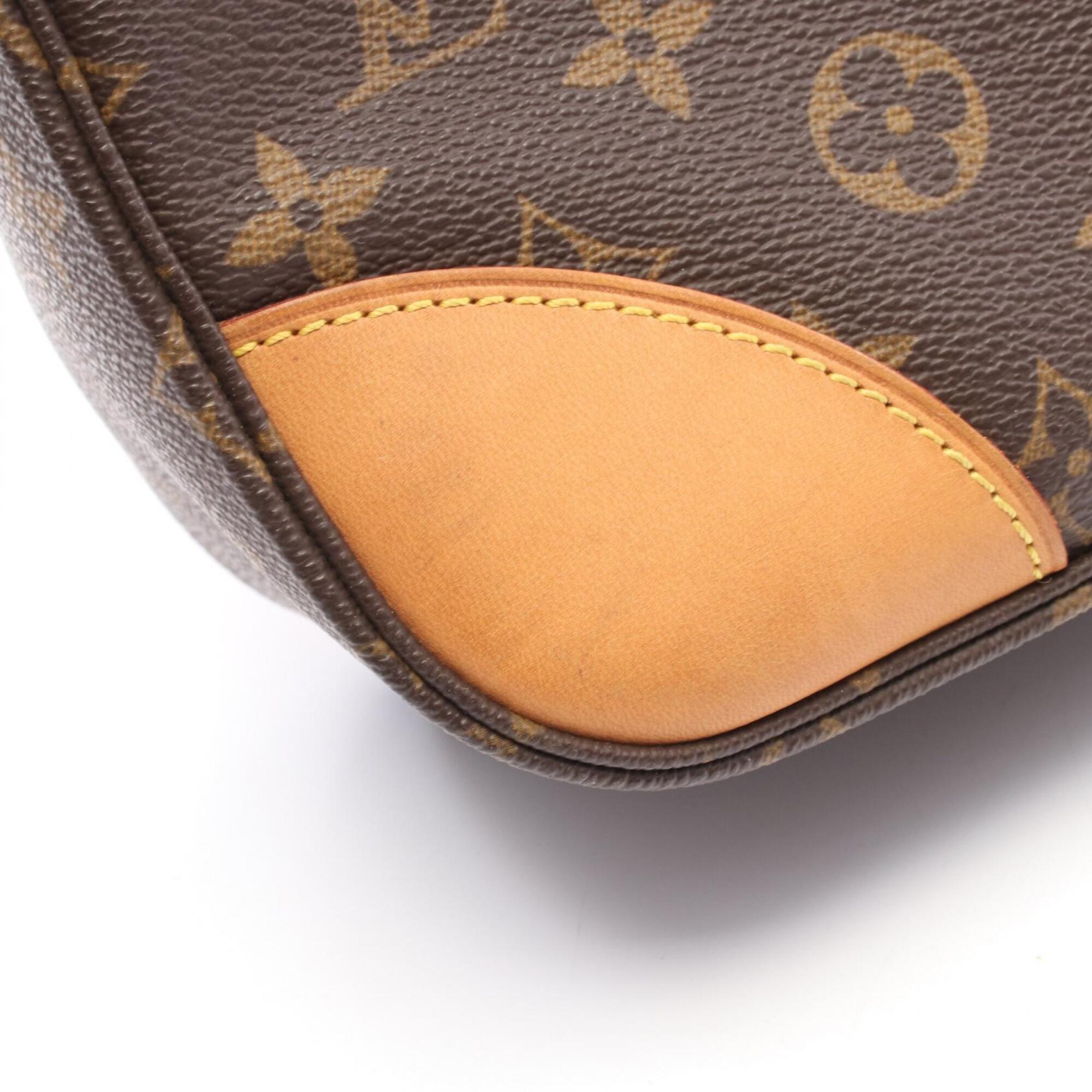 Louis Vuitton Brown Coated Canvas Pvc Monogram Leather Handbag Shoulder Bag (Pre-Owned)