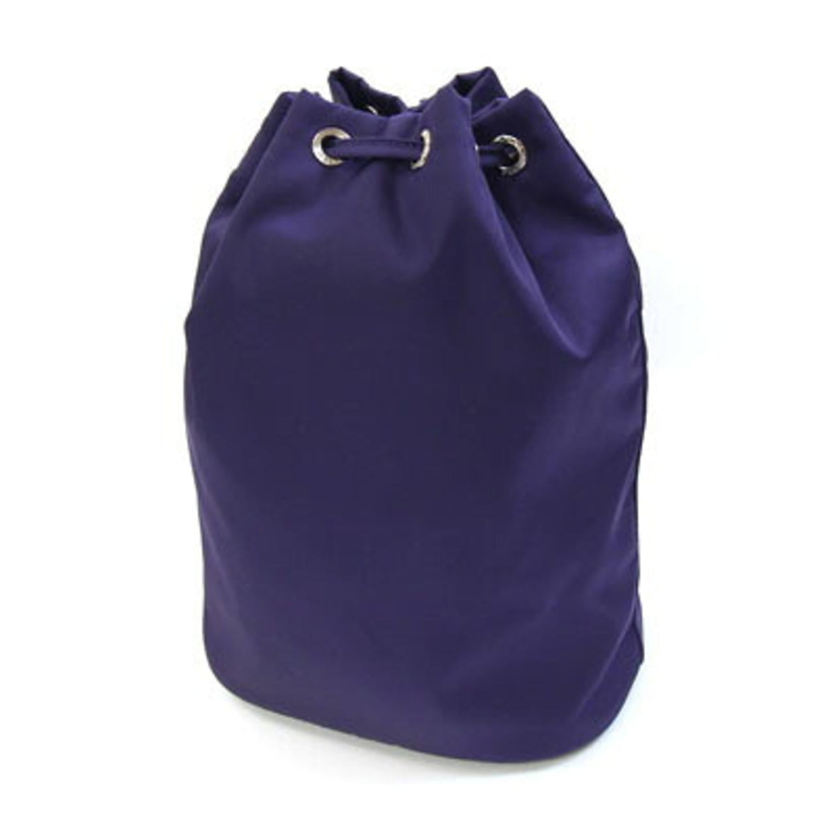 Prada Purple Nylon Leather Pouch (Pre-Owned)