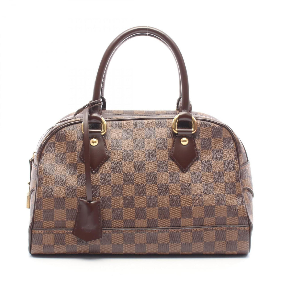Louis Vuitton Brown Damier Canvas Coated Canvas Handbag (Pre-Owned)