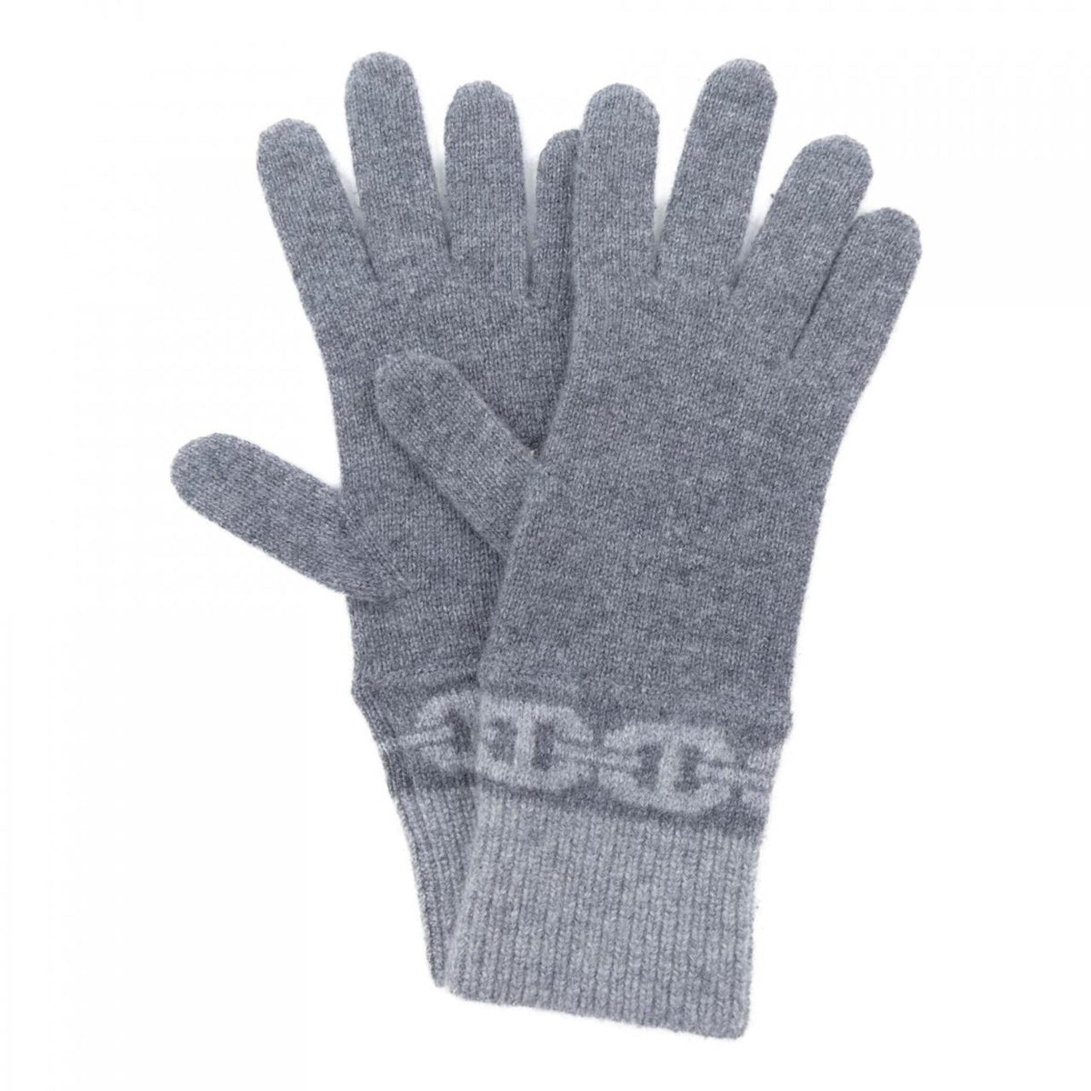 Hermes Gray Cashmere Warm Gloves (Pre-Owned)