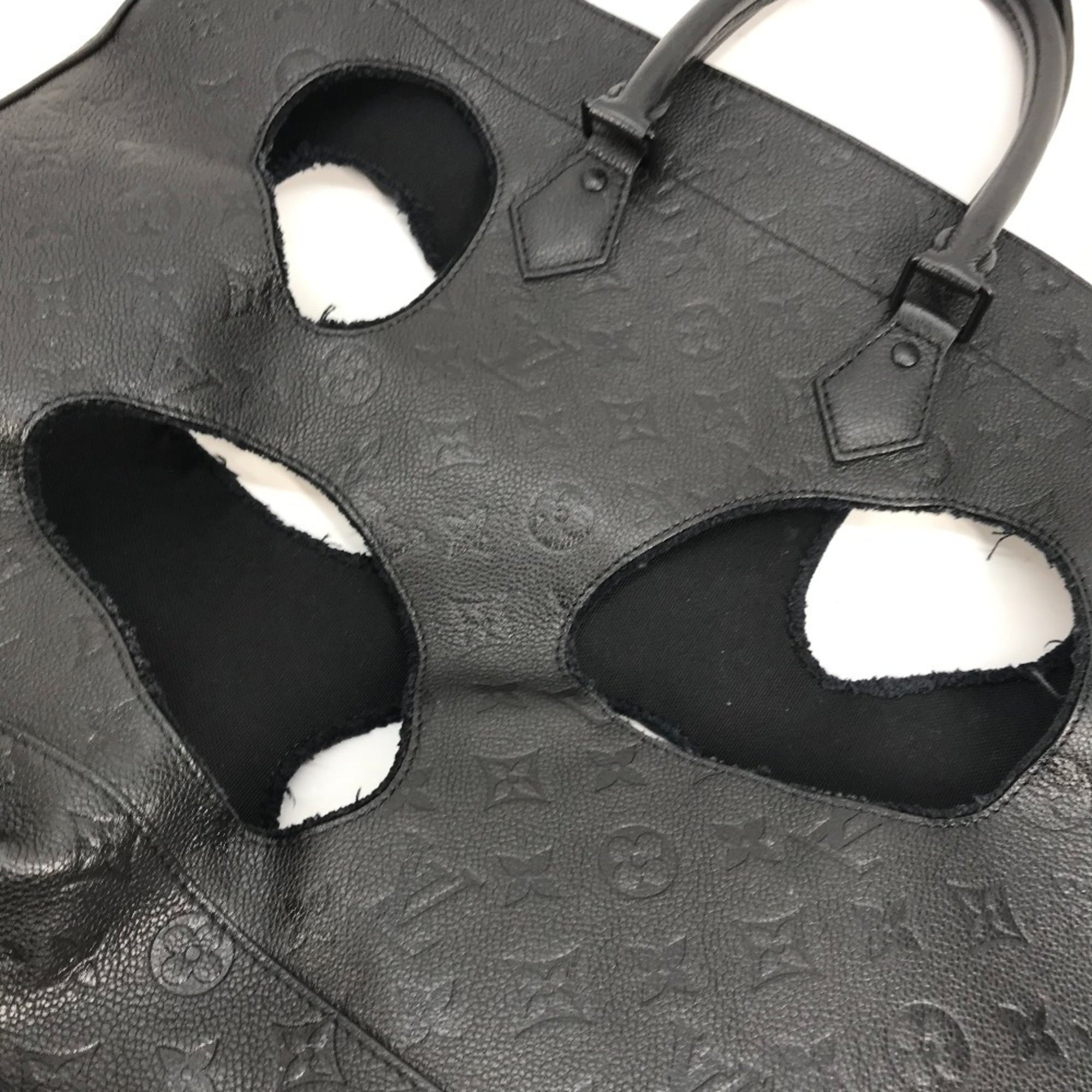 Louis Vuitton Black Noir Monogram Empreinte Shoulder Bag Tote Bag (Pre-Owned)