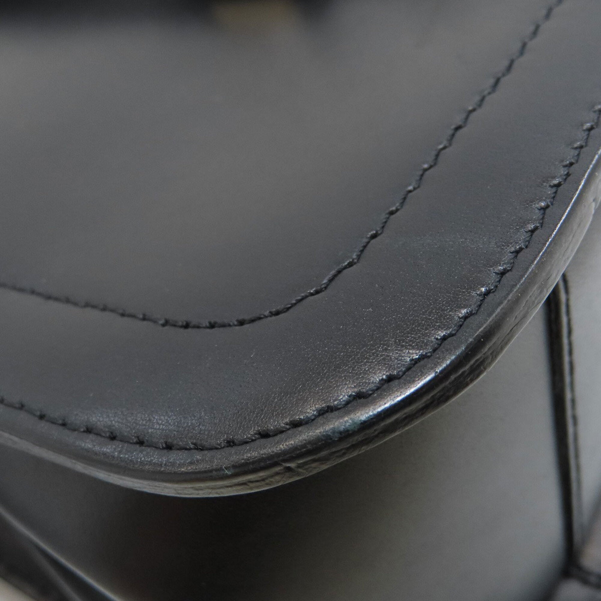 Celine Black Leather Handbag (Pre-Owned)