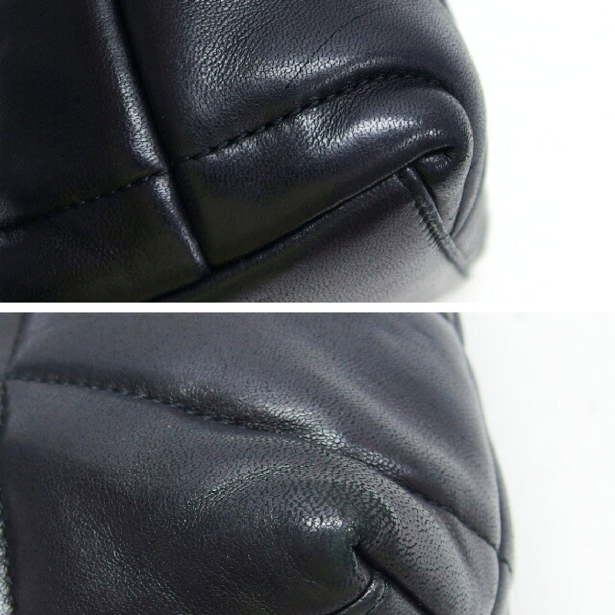Saint Laurent Black Leather Shoulder Bag (Pre-Owned)