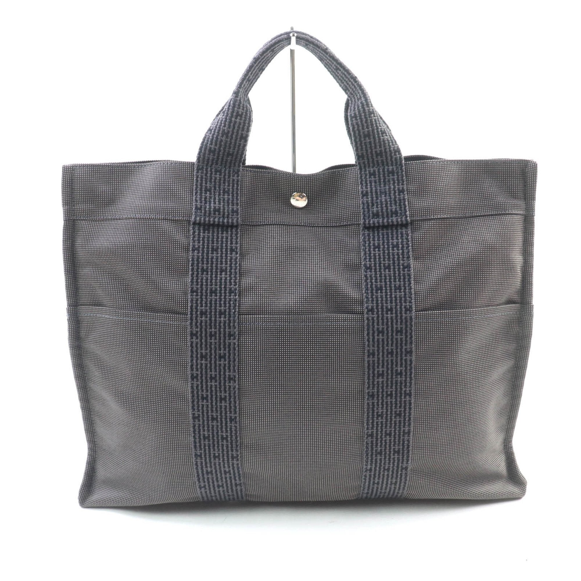Hermes Her Line Gray Tote Bag (Pre-Owned)