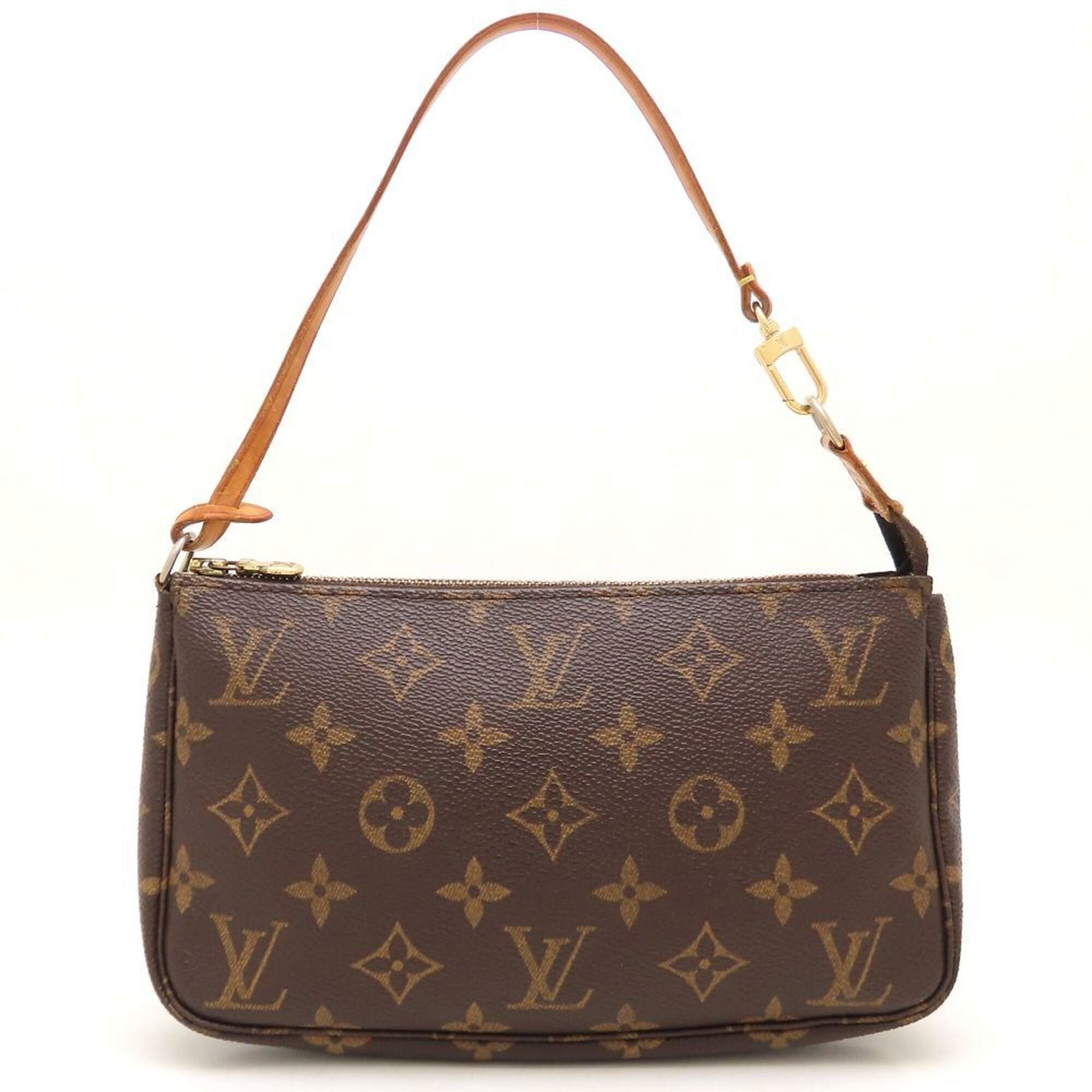 Louis Vuitton Brown Monogram Monogram Handbag Pochette (Pre-Owned)