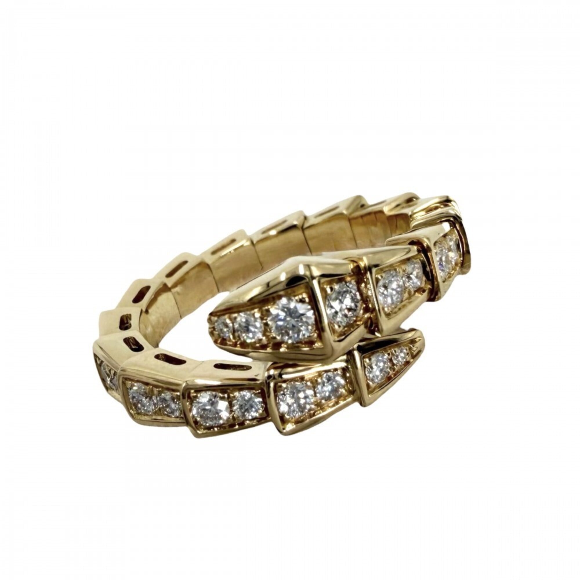 Bvlgari Gold Yellow Gold (18K) Band Ring (Pre-Owned)